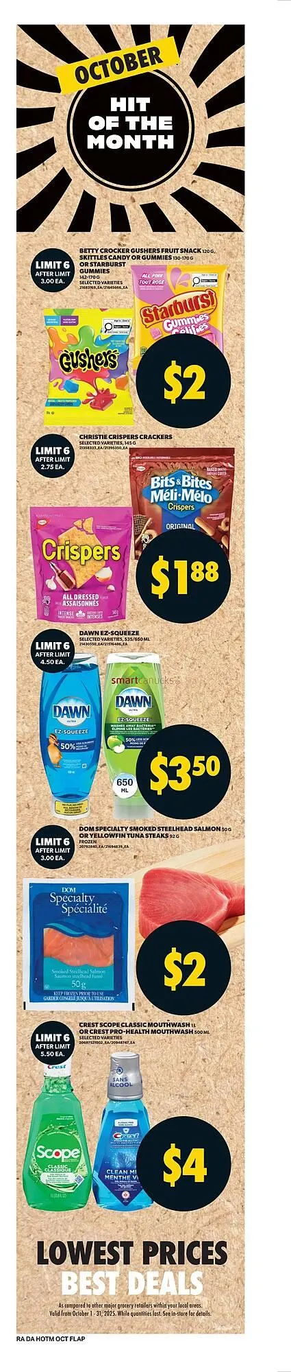 Real Canadian Superstore flyer from October 9 to October 15 2025 - flyer page 9