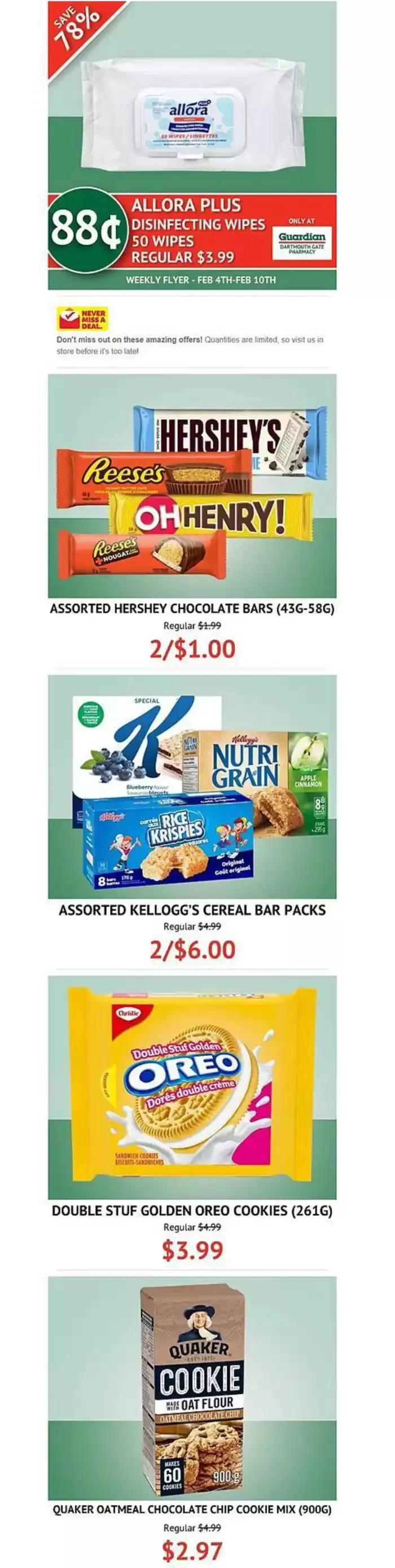 Guardian Pharmacy weekly flyer - 1