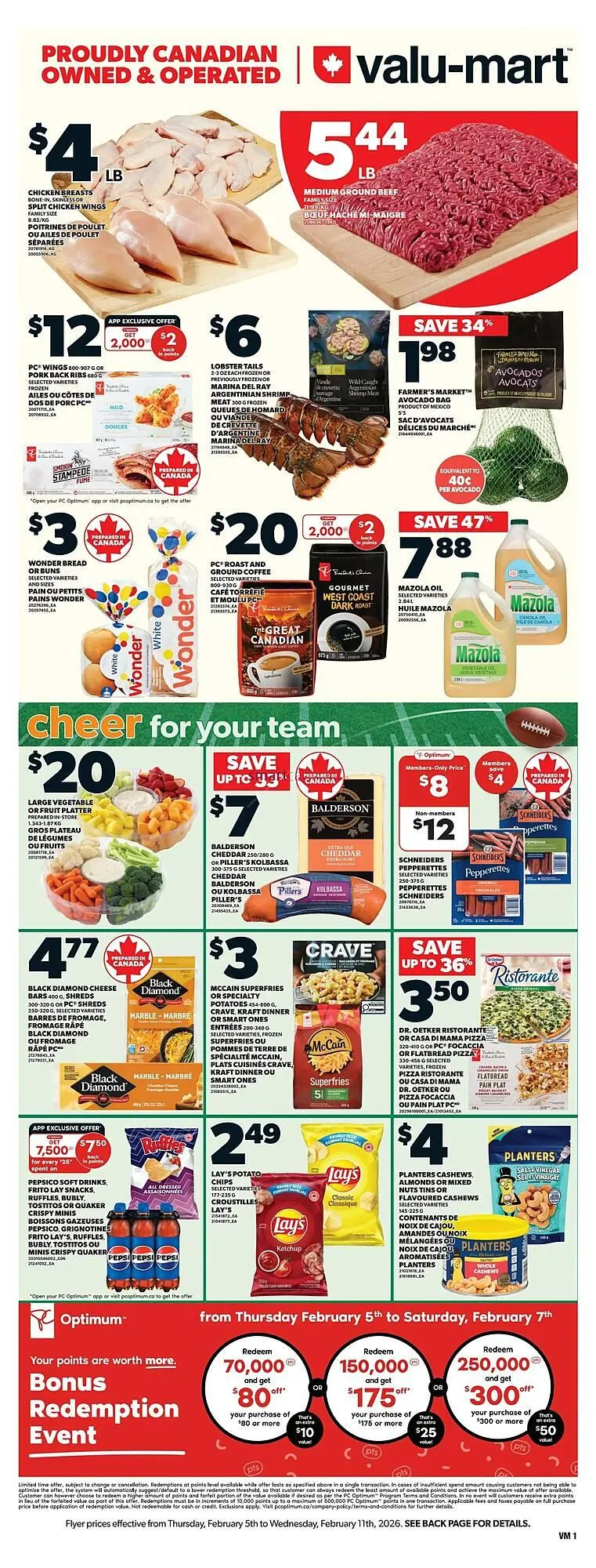 Valu-mart flyer - 1