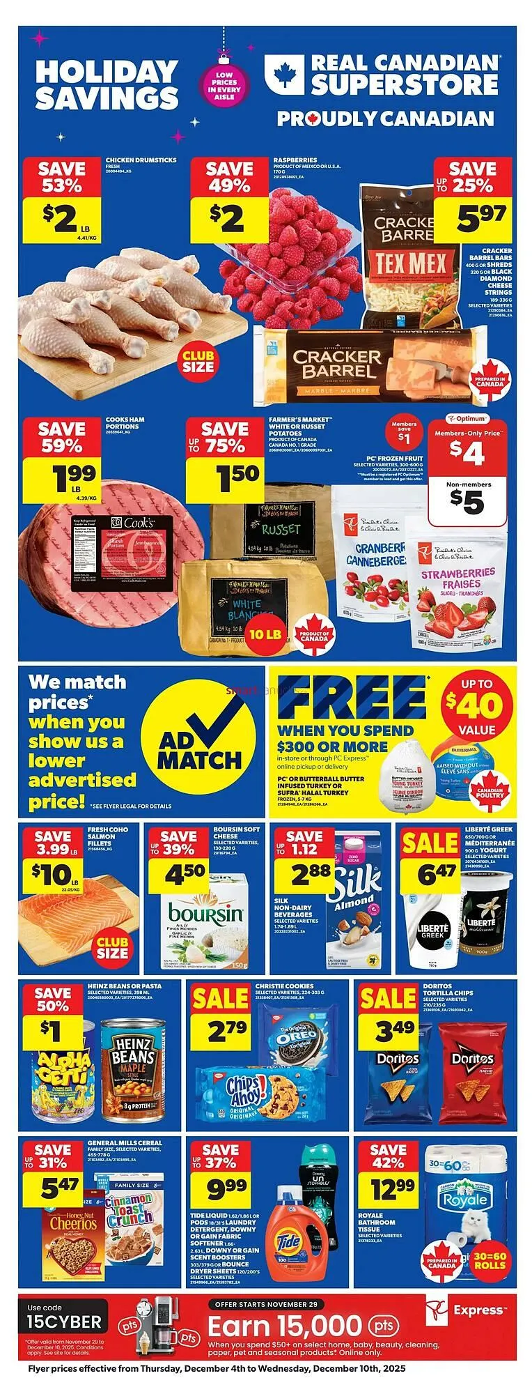 Real Canadian Superstore flyer from December 4 to December 10 2025 - flyer page 3