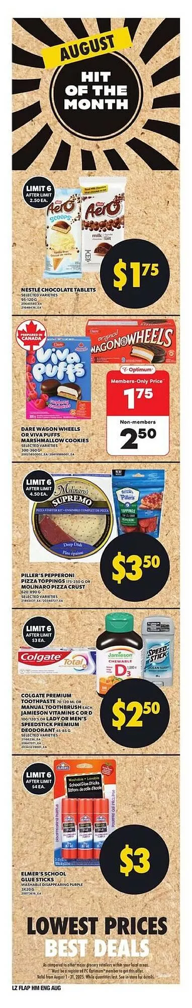 Loblaws flyer from August 7 to August 14 2025 - flyer page 3