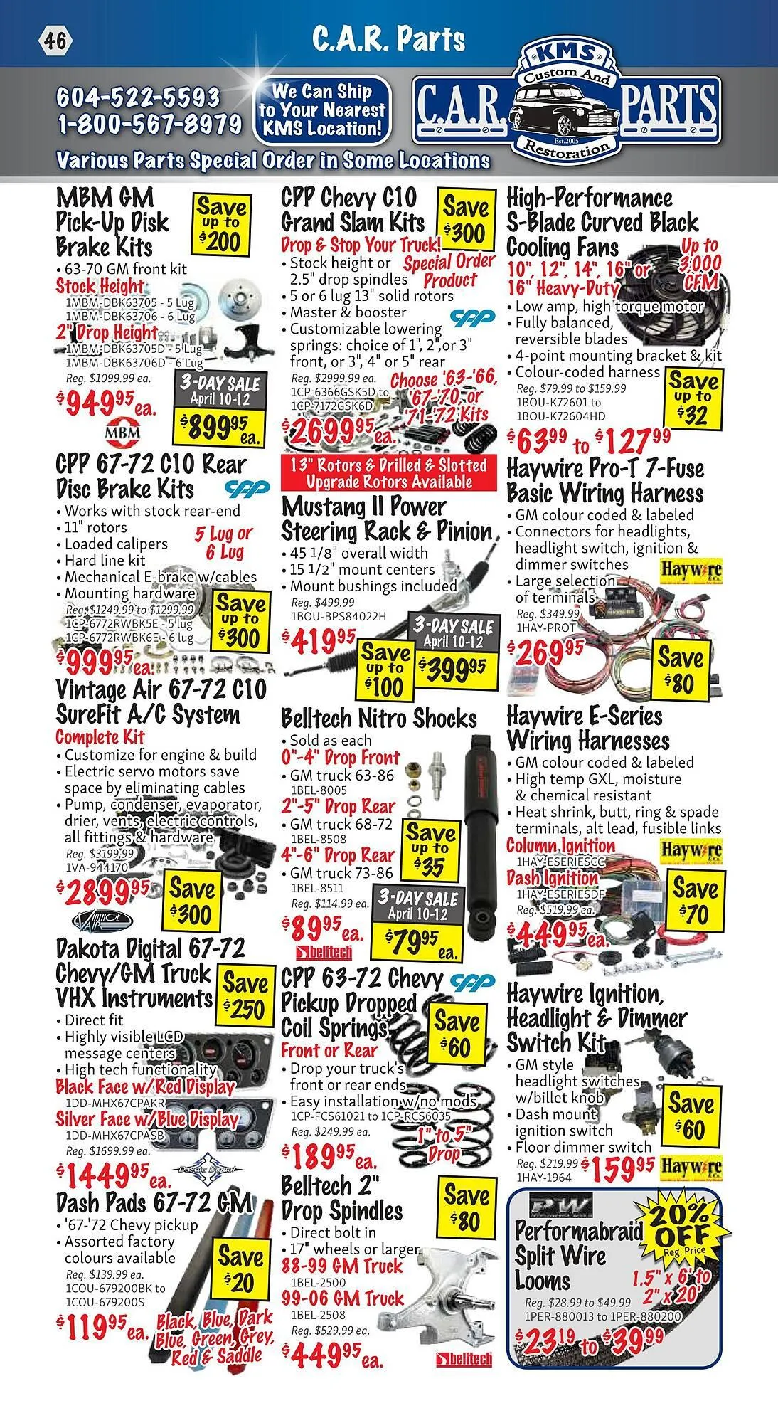 KMS Tools flyer from April 1 to April 30 2025 - flyer page 46