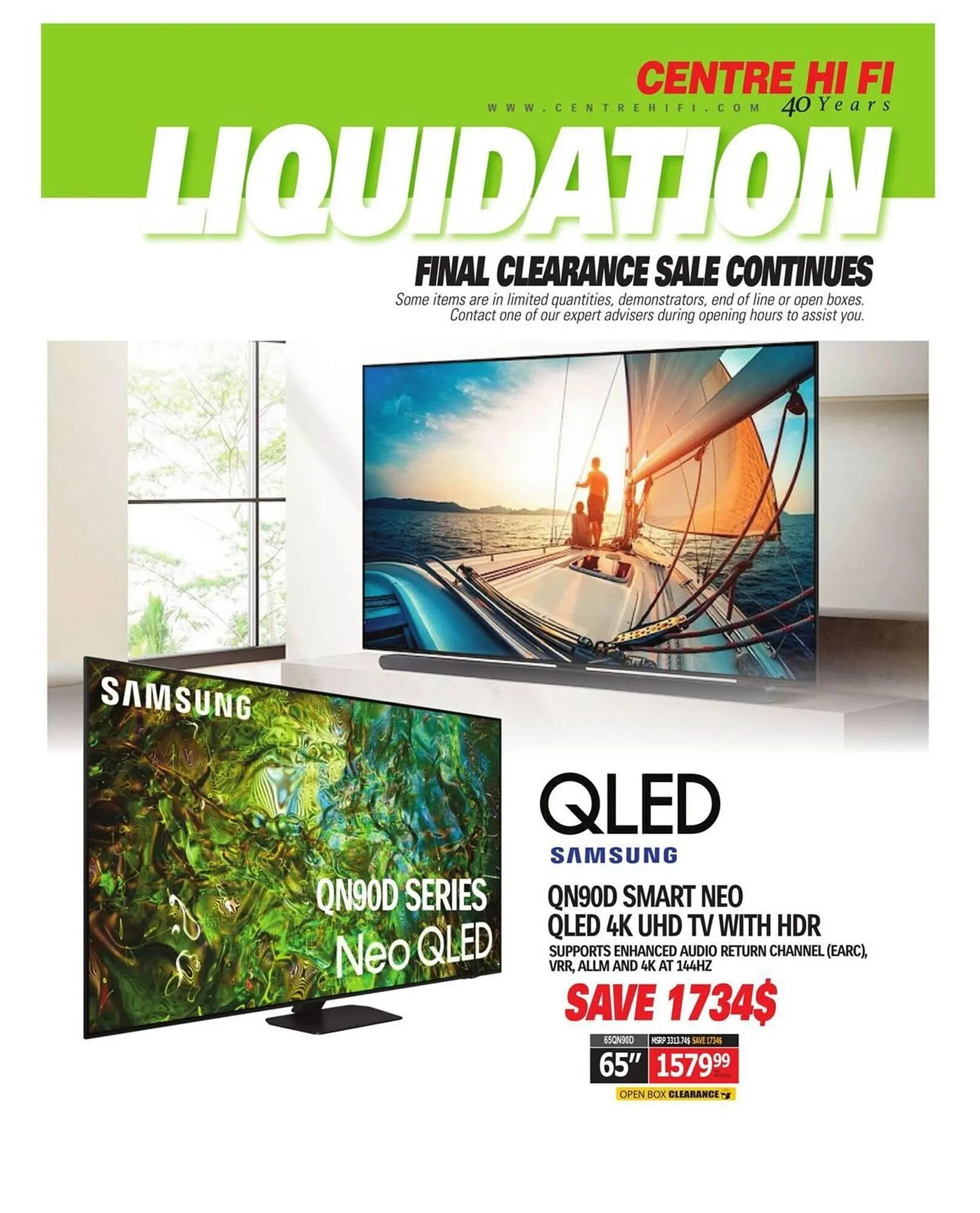 Centre Hi-Fi flyer from January 2 to January 8 2026 - flyer page 84