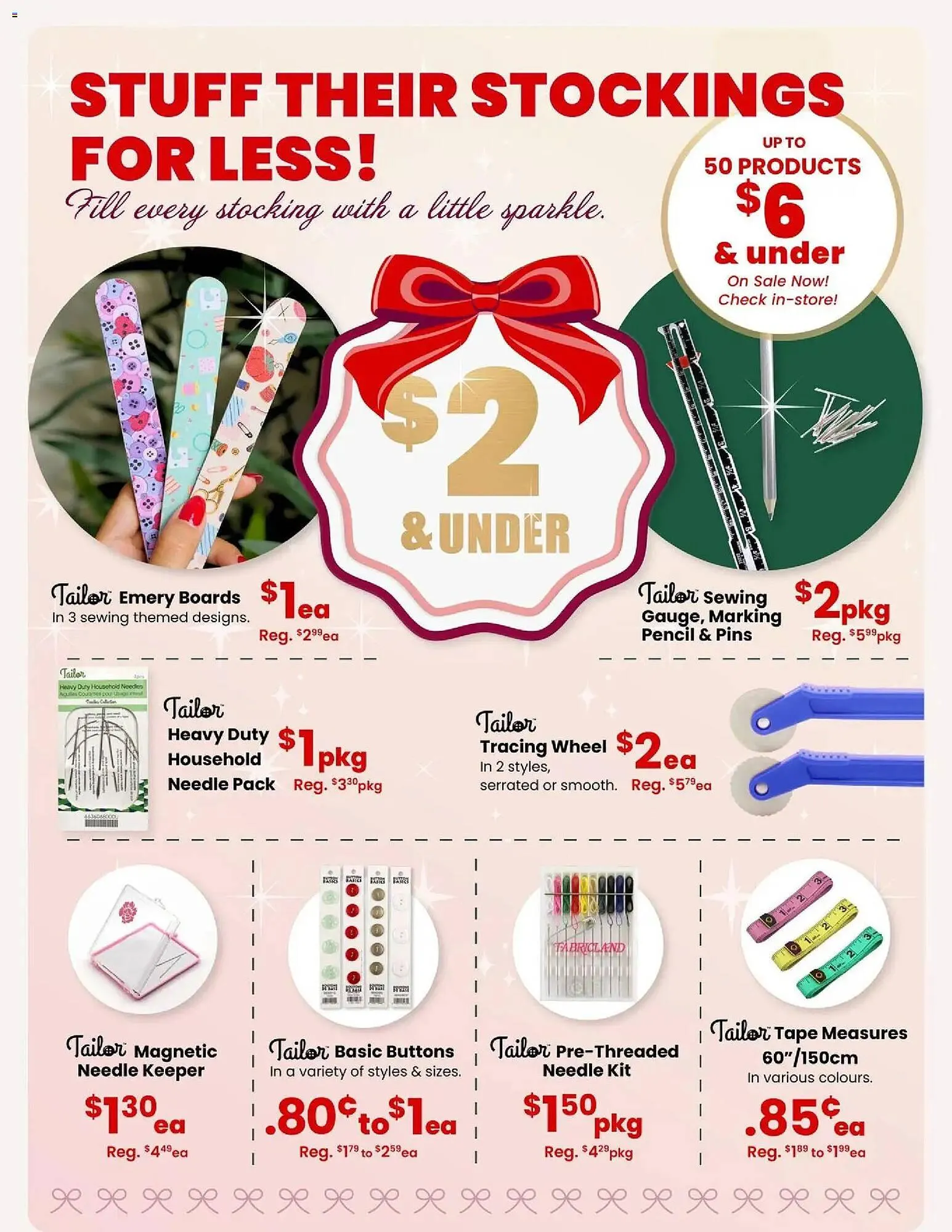 Fabricland flyer from December 1 to December 25 2025 - flyer page 6