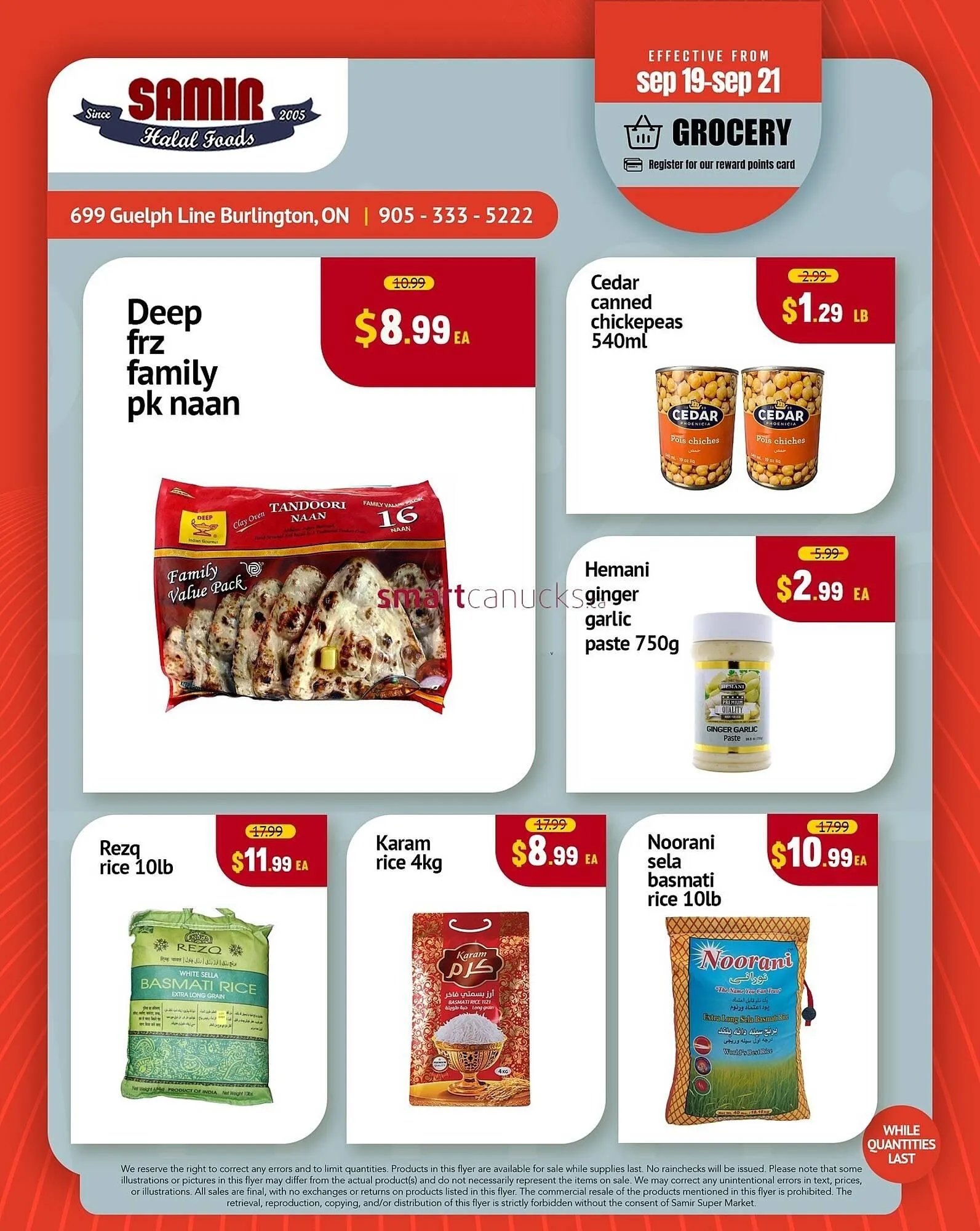 Samir Supermarket flyer from September 19 to September 25 2025 - flyer page 1