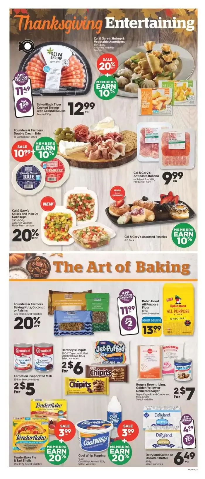 Thanksgiving Savings from October 3 to October 9 2024 - flyer page 4
