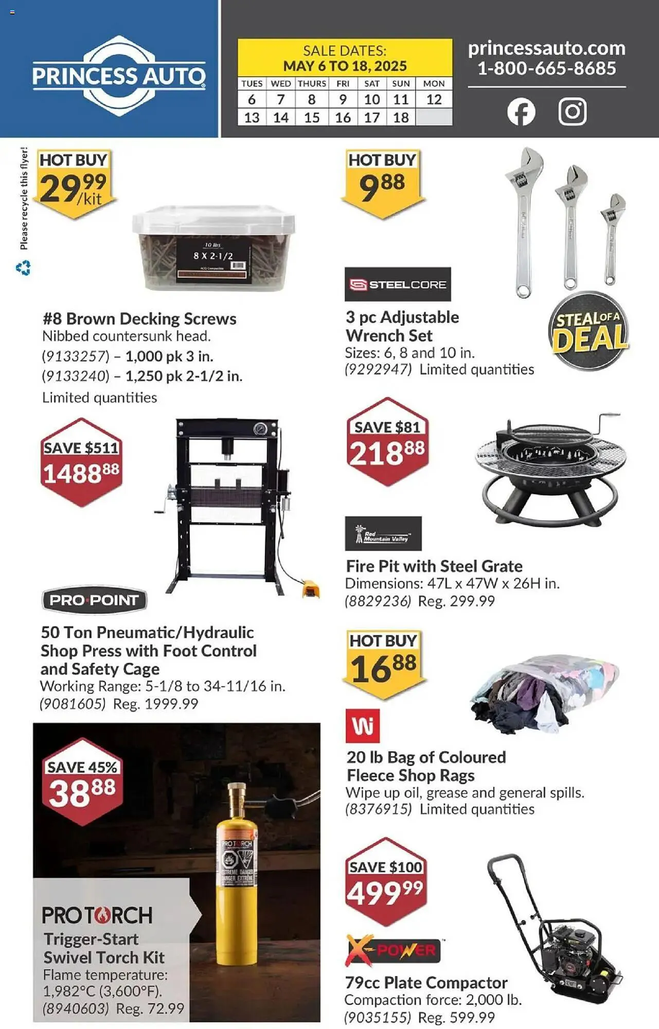 Princess Auto flyer from May 6 to May 18 2025 - flyer page 2