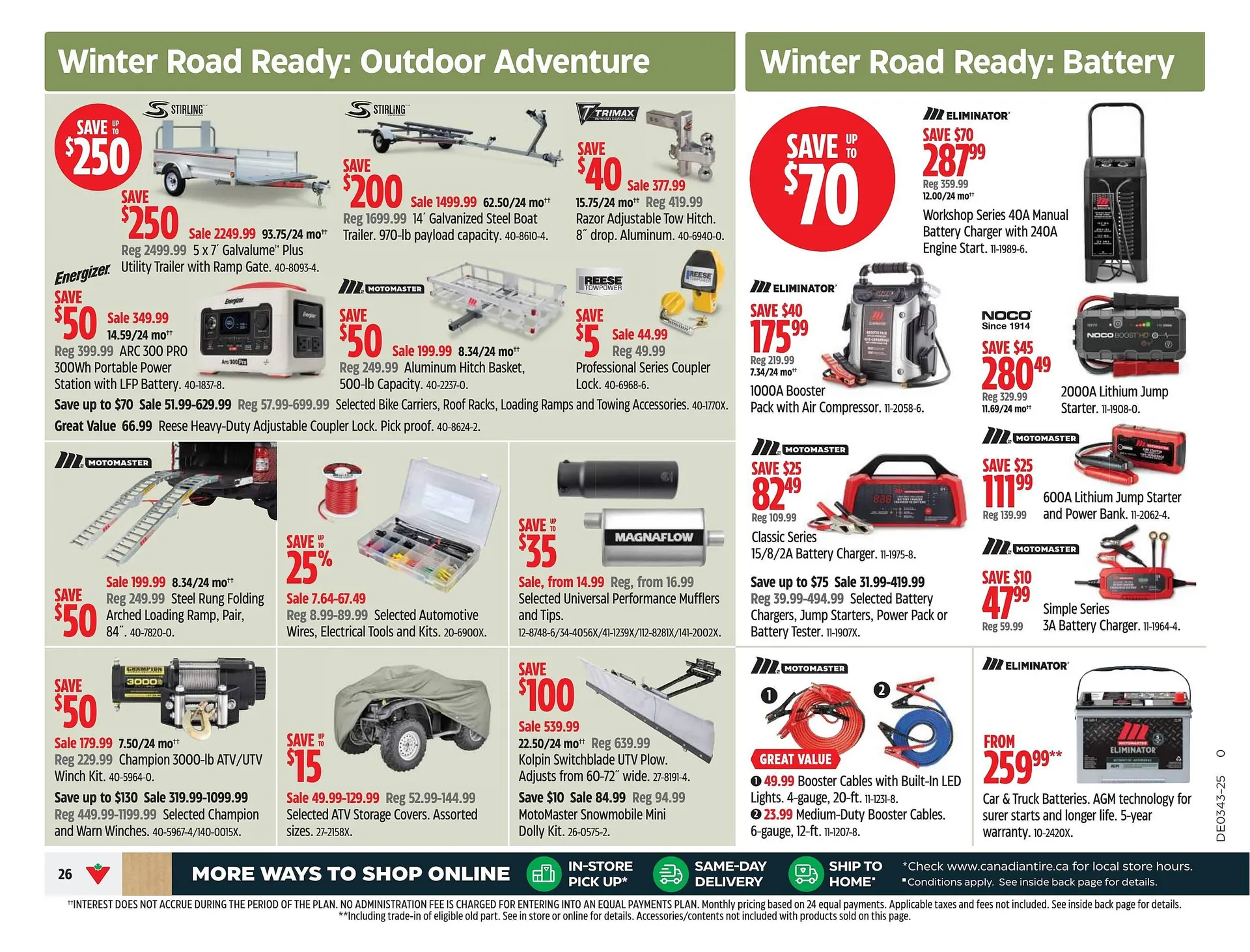 Canadian Tire flyer from October 16 to October 22 2025 - flyer page 26