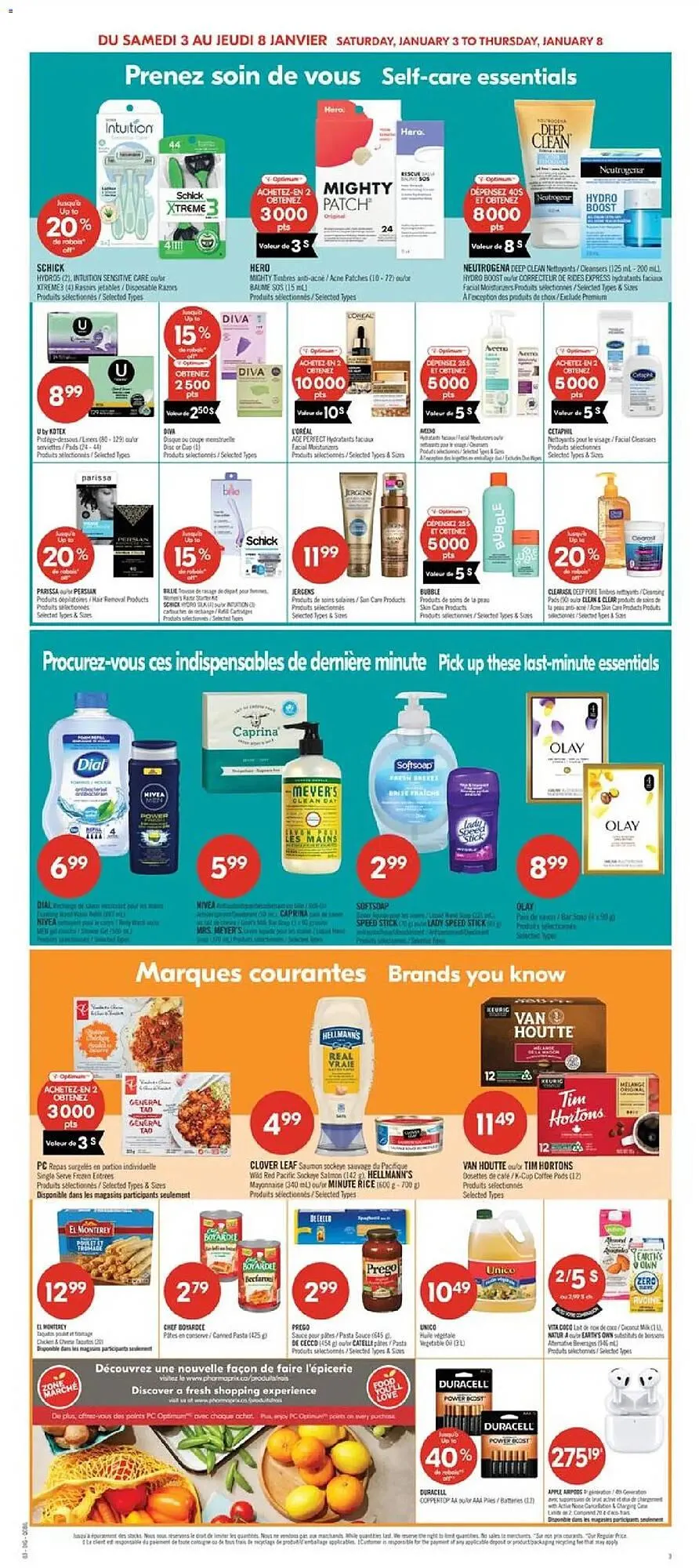Pharmaprix flyer from January 3 to January 9 2026 - flyer page 16