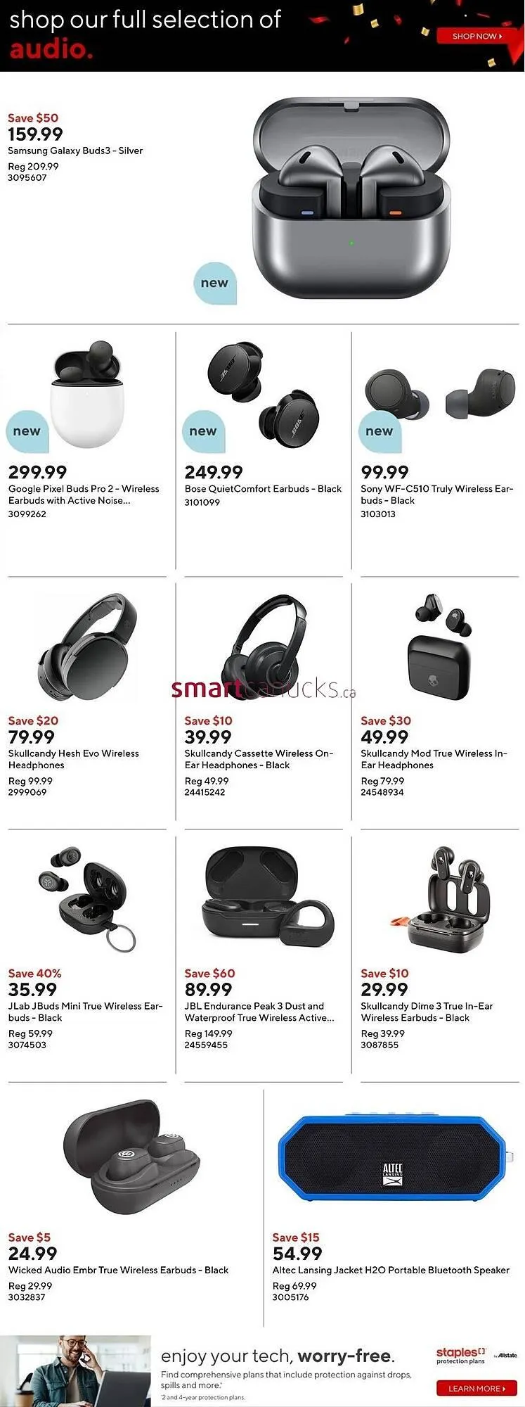 Staples flyer from November 1 to November 7 2024 - flyer page 12