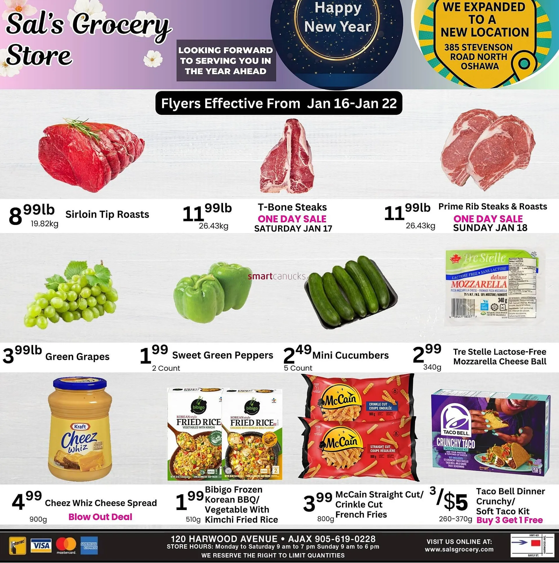 Sal's Grocery flyer from January 16 to January 22 2026 - flyer page 1