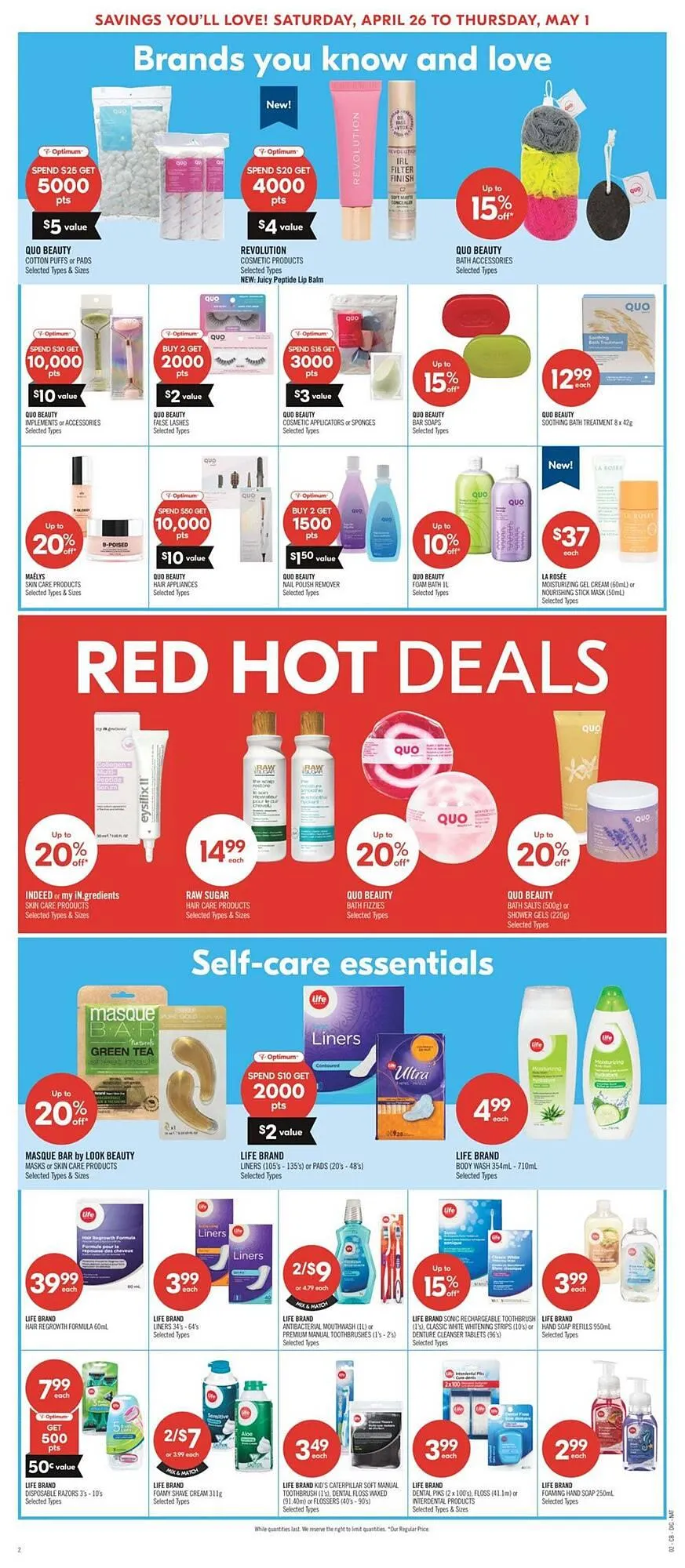 Shoppers Drug Mart flyer from April 29 to April 30 2025 - flyer page 15