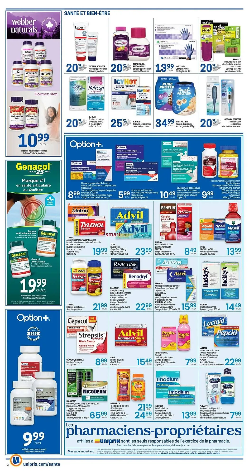 Uniprix flyer from December 25 to December 31 2025 - flyer page 4