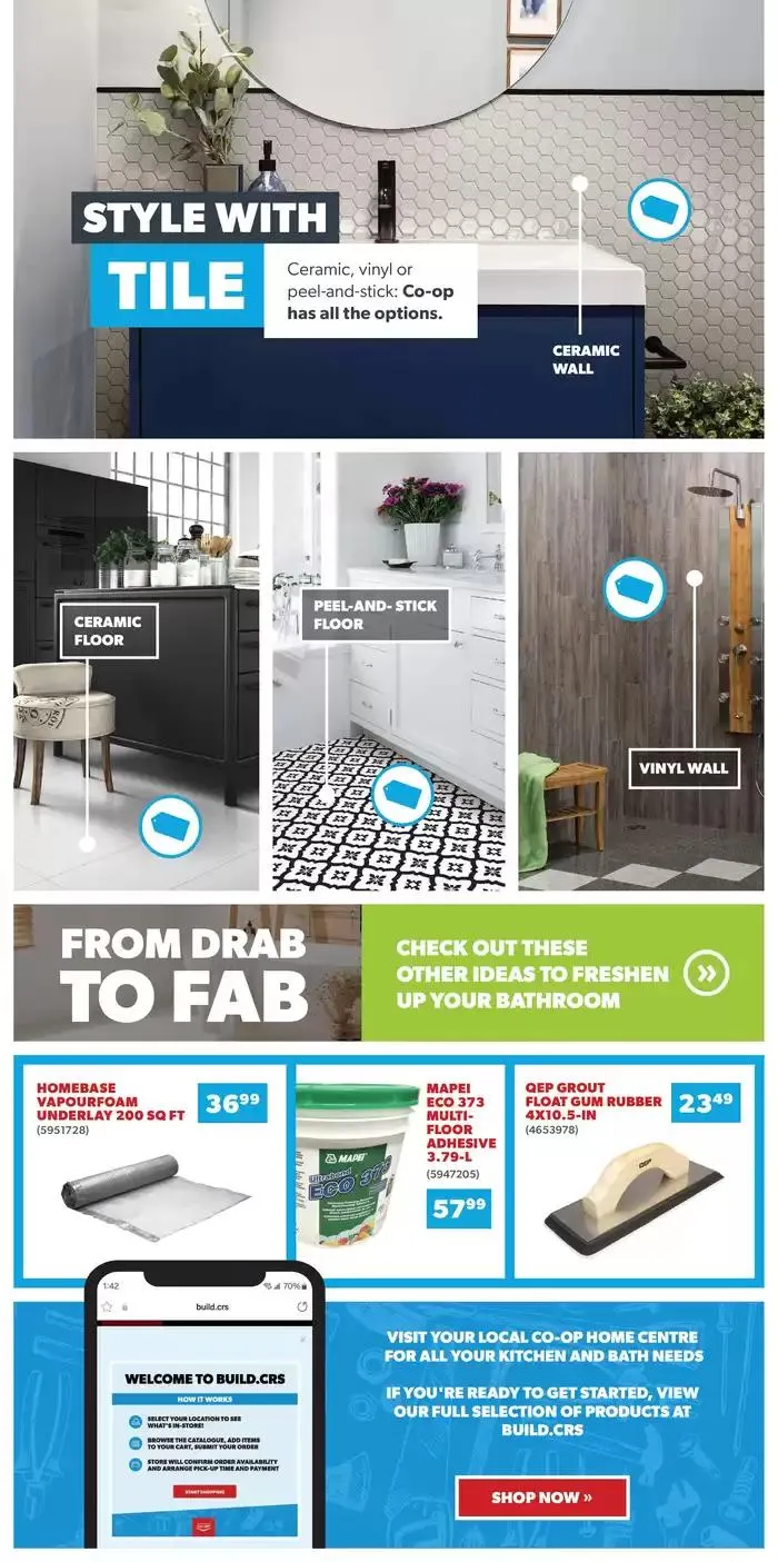Do It With Co-op: Kitchen and Bath from January 2 to February 12 2025 - flyer page 10