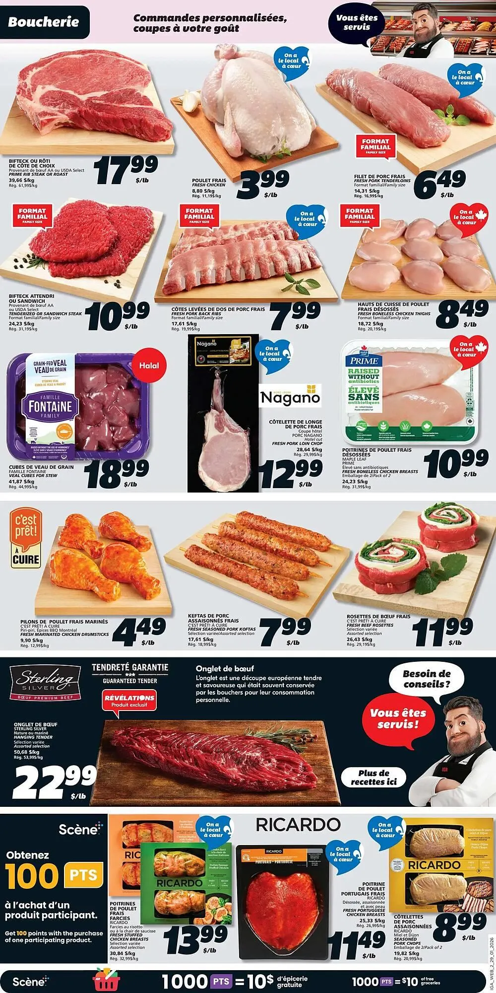 IGA flyer from January 29 to February 4 2026 - flyer page 4