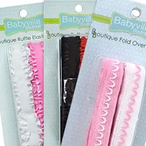 Precut Decorative Elastics - Babyville