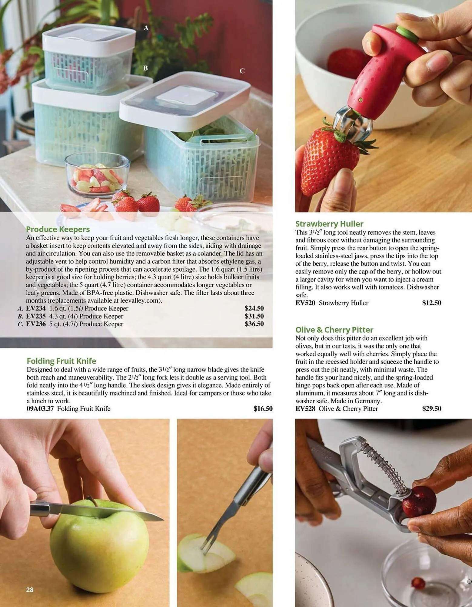 Lee Valley Tools flyer from July 8 to August 31 2025 - flyer page 28