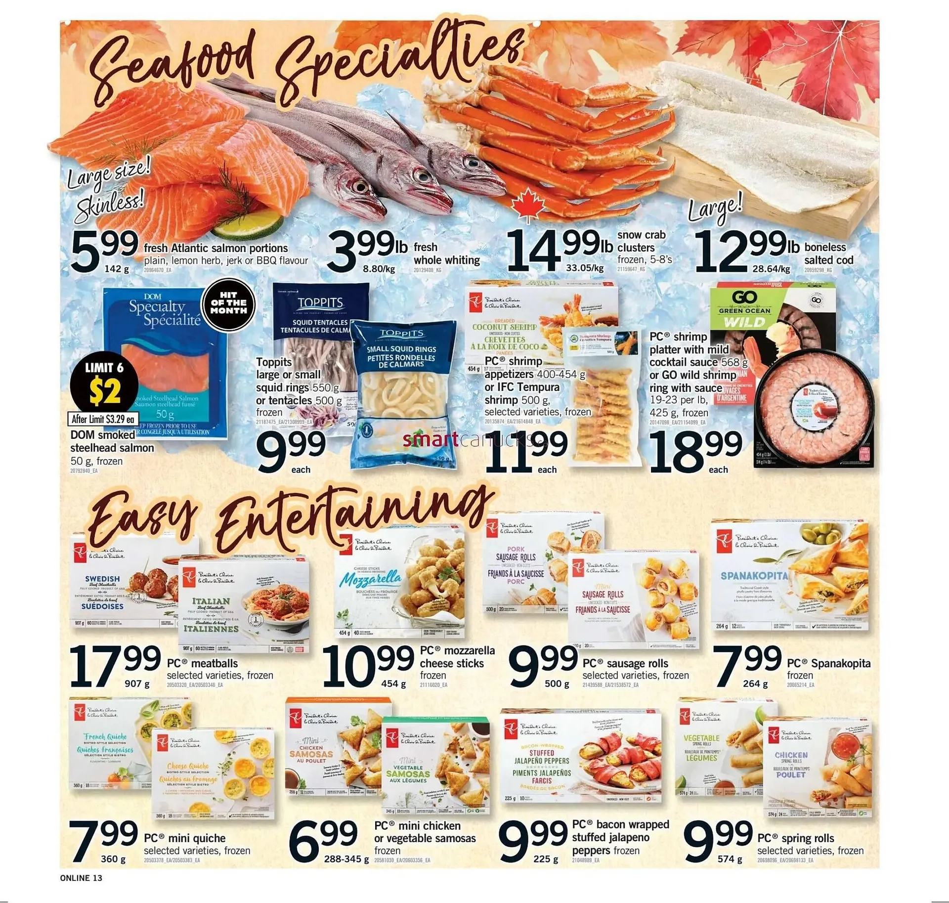 Fortinos flyer from October 9 to October 15 2025 - flyer page 13