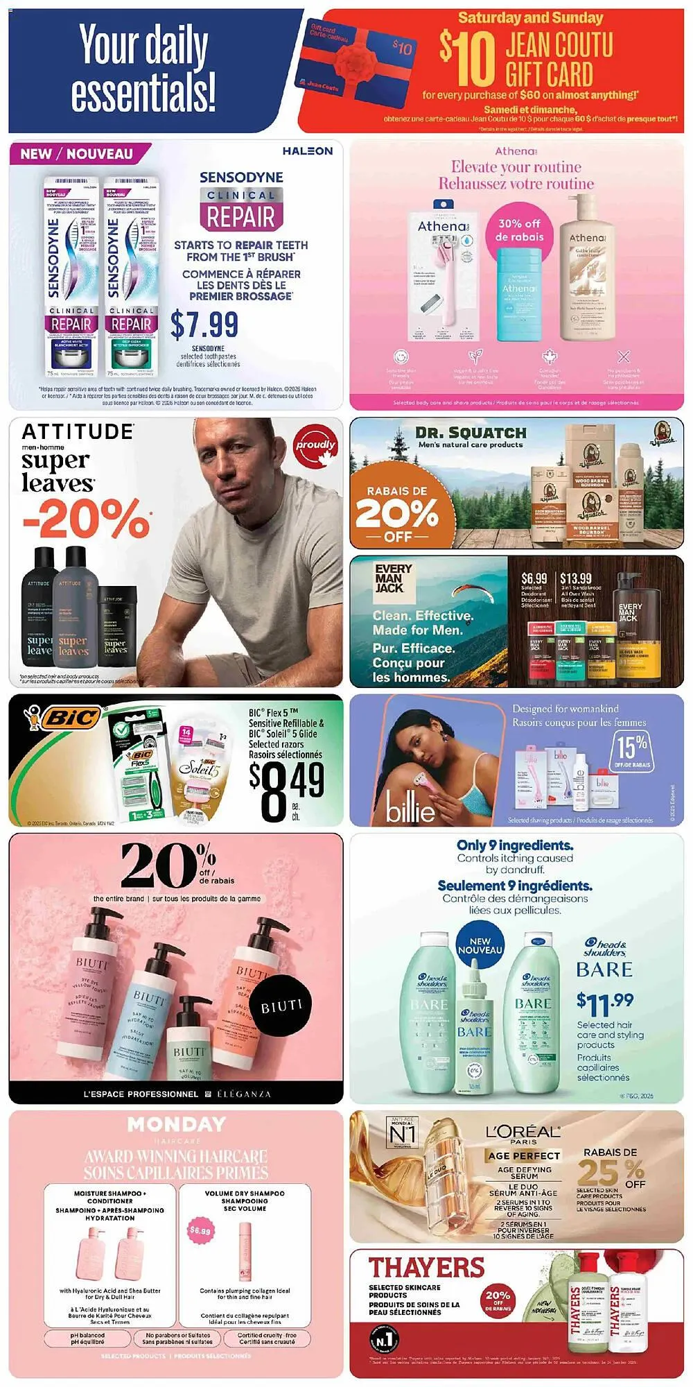 Jean Coutu flyer from March 19 to March 25 2026 - flyer page 9