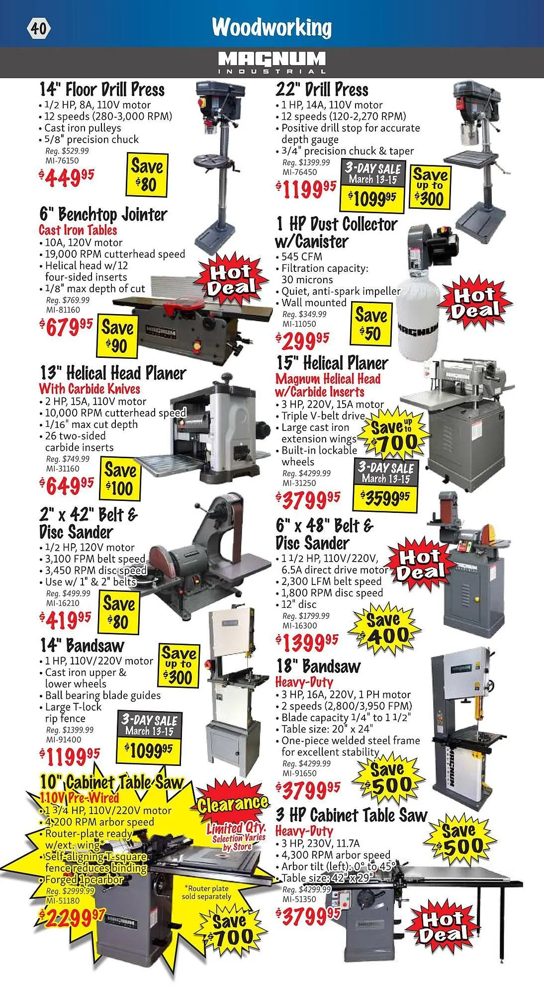 KMS Tools flyer from March 1 to March 31 2025 - flyer page 40
