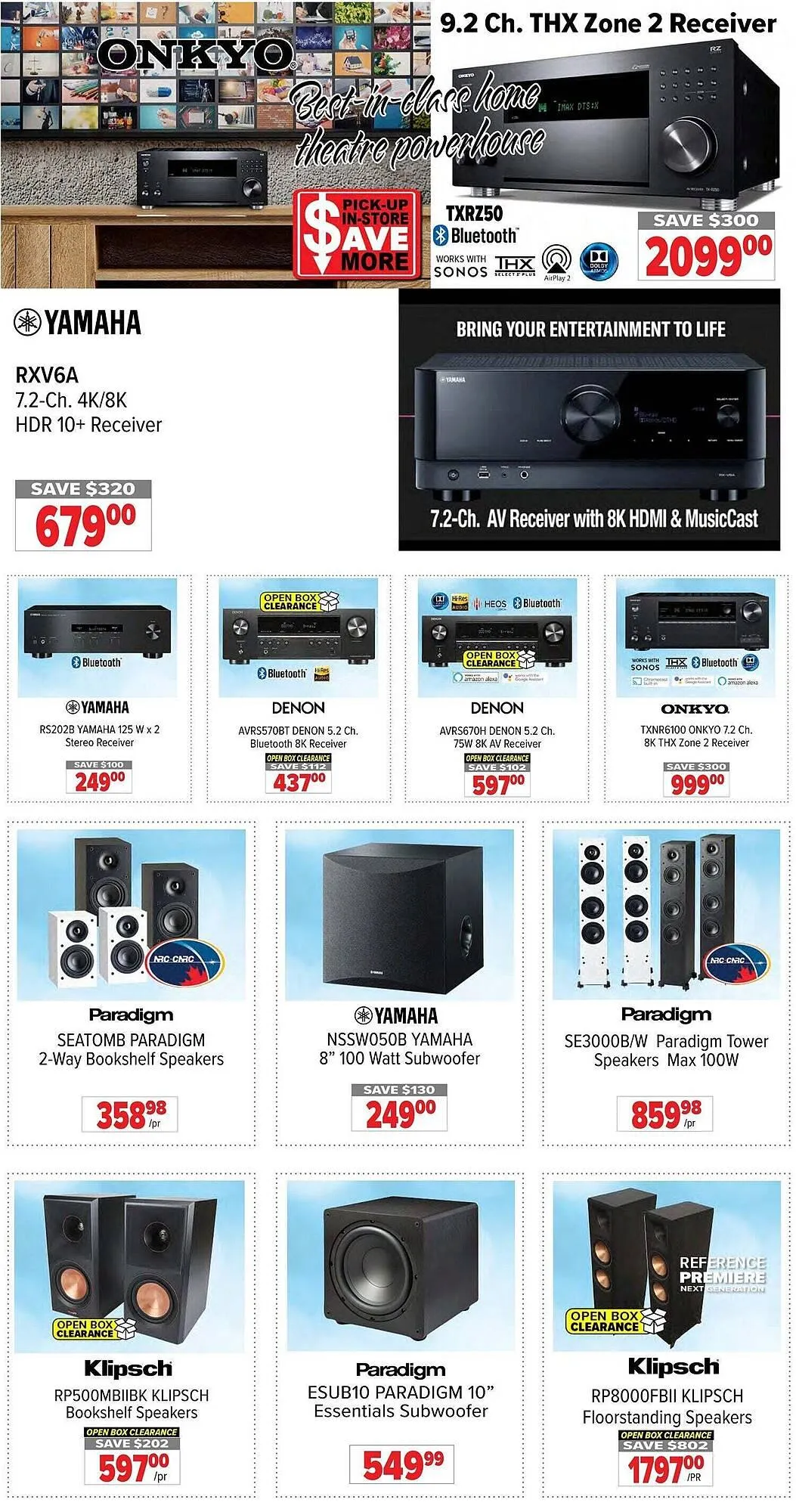 2001 Audio Video flyer from February 27 to March 5 2026 - flyer page 4