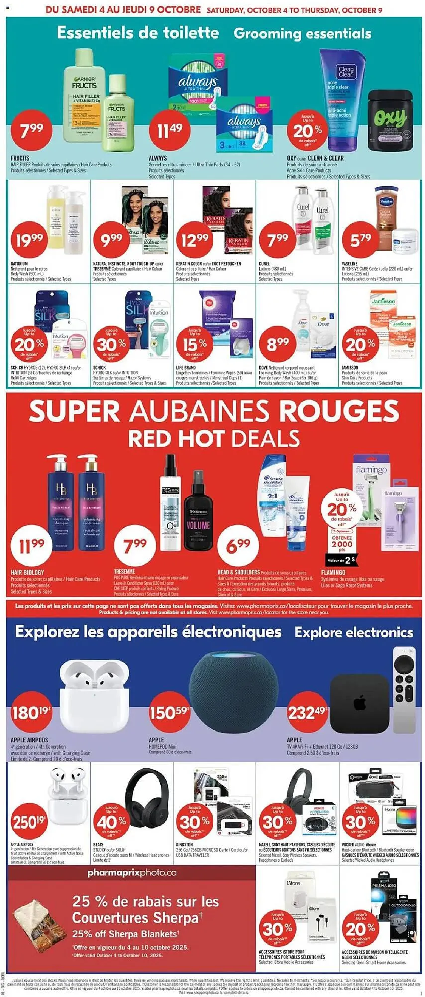 Pharmaprix flyer from October 3 to October 9 2025 - flyer page 9