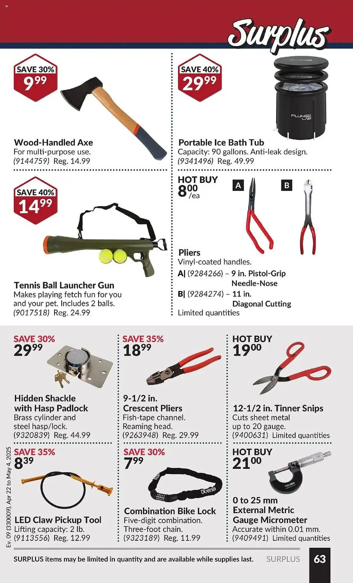 Princess Auto flyer from April 22 to May 4 2025 - flyer page 68