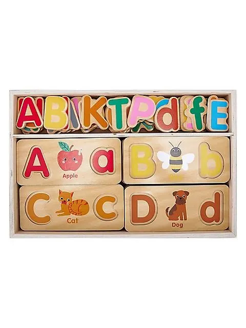 Wooden ABC Matching Puzzle Set