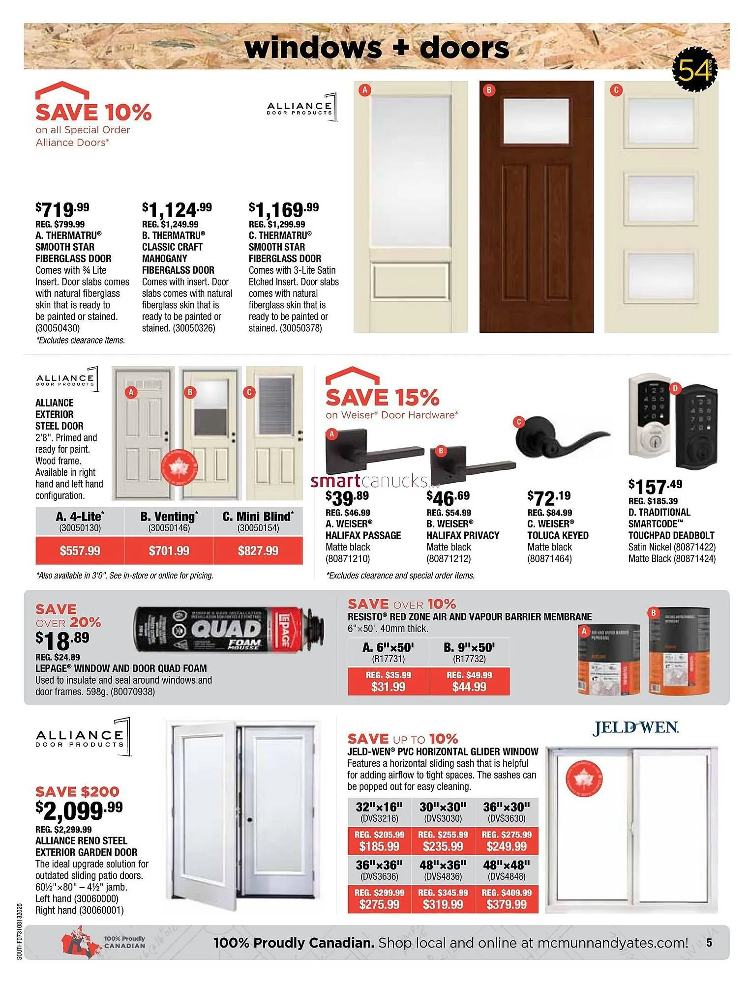 McMunn & Yates Building Supplies flyer from July 31 to August 6 2025 - flyer page 5