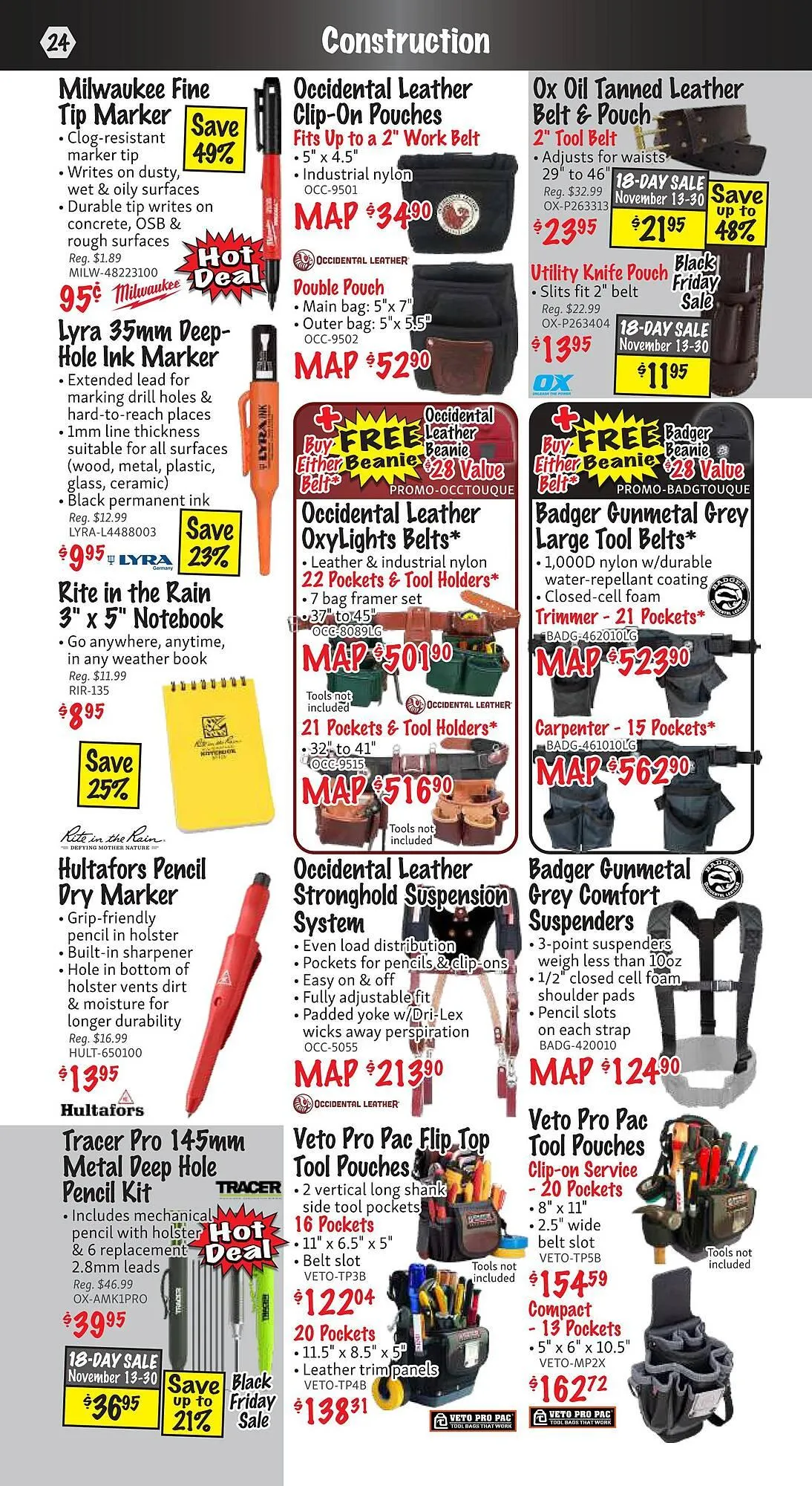 KMS Tools flyer from November 1 to November 30 2025 - flyer page 24