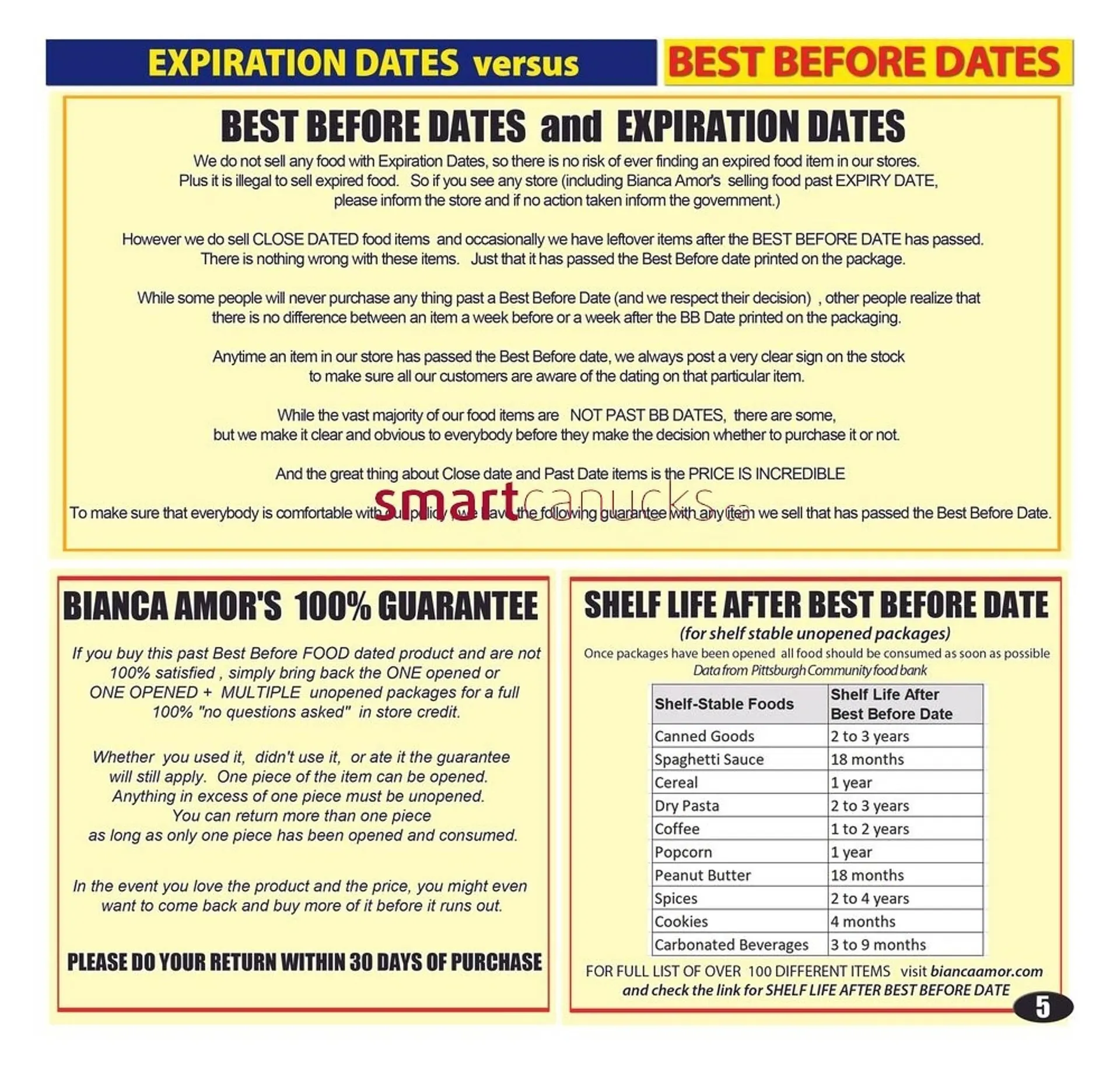 Bianca Amor flyer from April 28 to May 4 2024 - flyer page 5