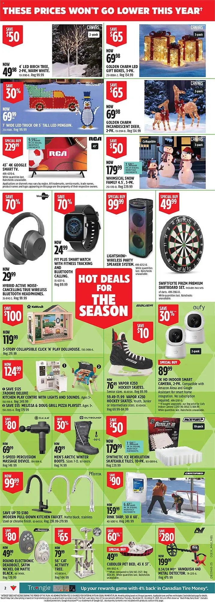 Canadian Tire flyer from November 20 to November 26 2025 - flyer page 2
