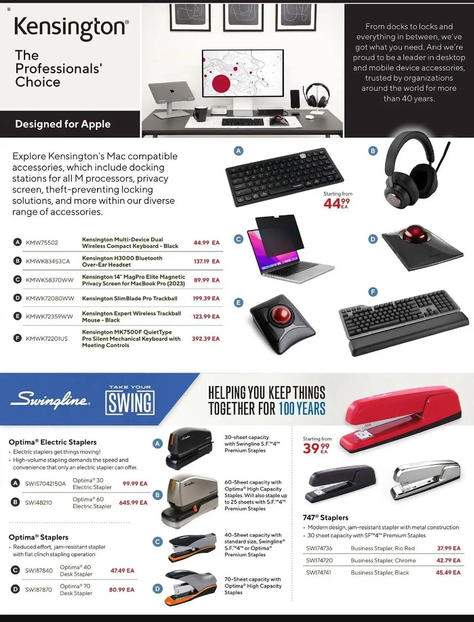 Staples flyer from October 20 to November 1 2025 - flyer page 4
