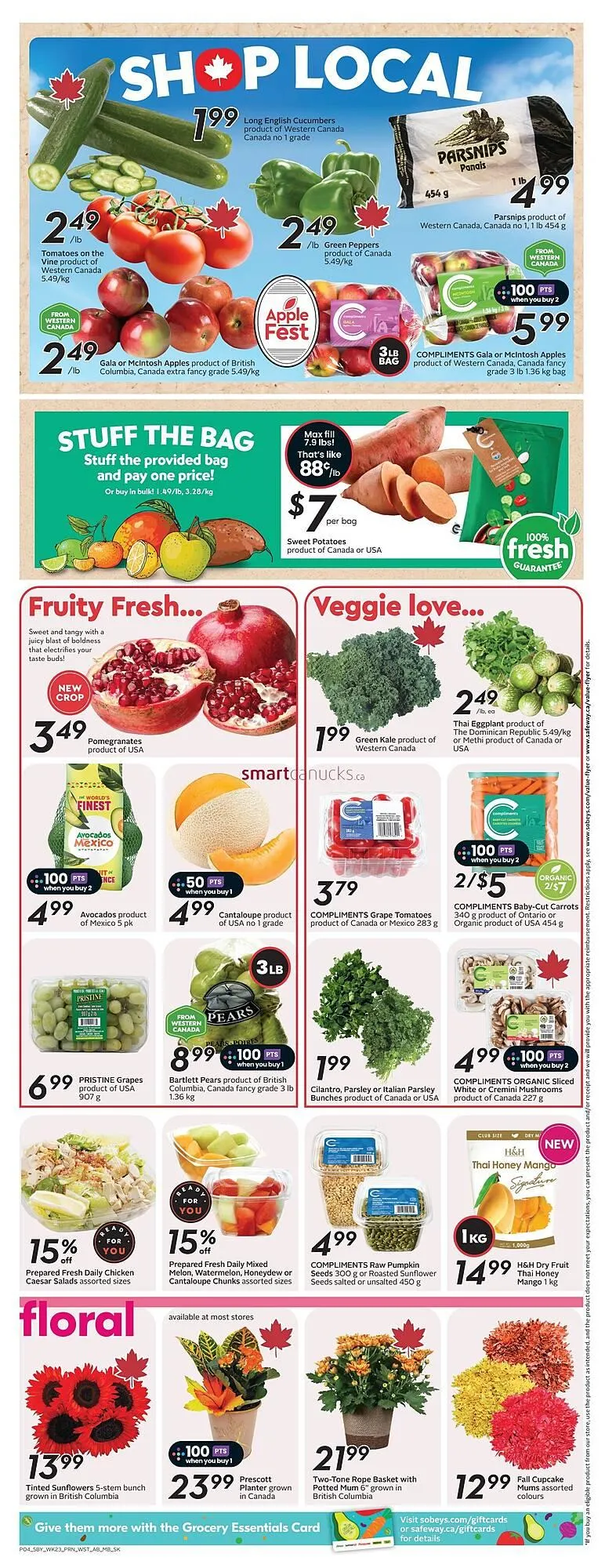 Safeway flyer from October 3 to October 9 2025 - flyer page 7