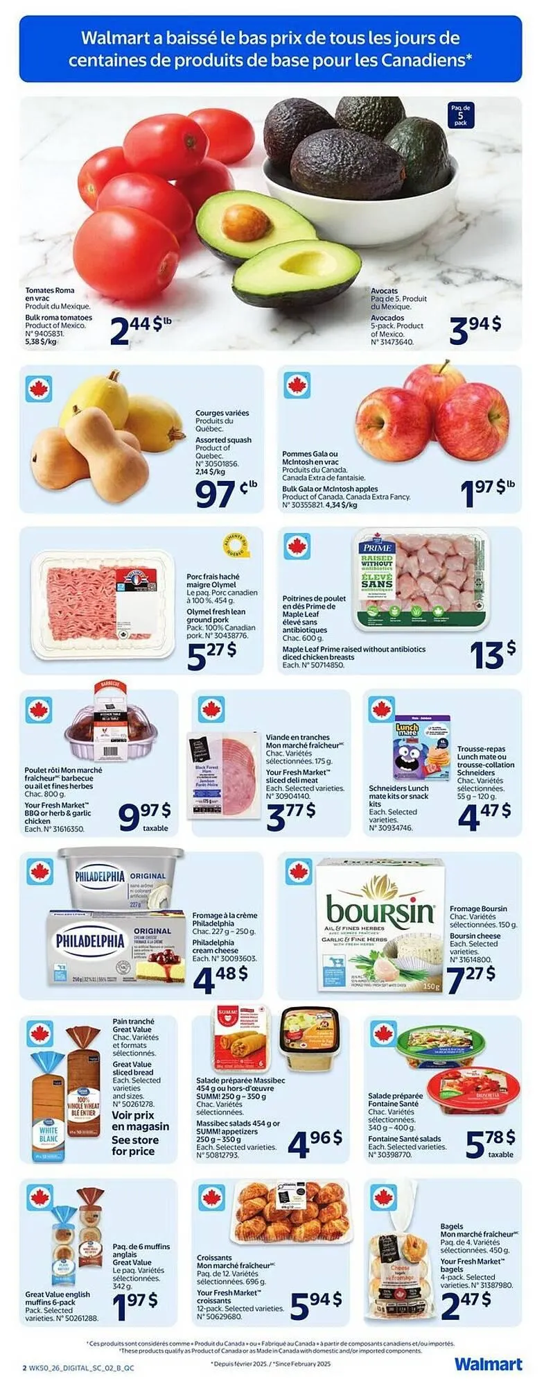Walmart flyer from January 8 to January 14 2026 - flyer page 4