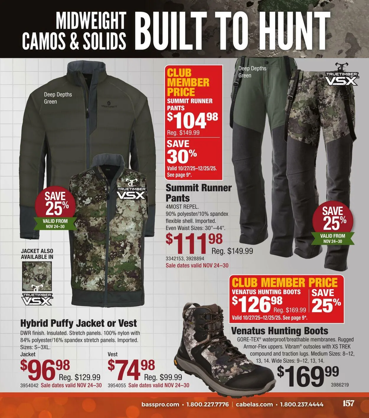 Bass Pro Current flyer from November 6 to November 20 2025 - flyer page 157