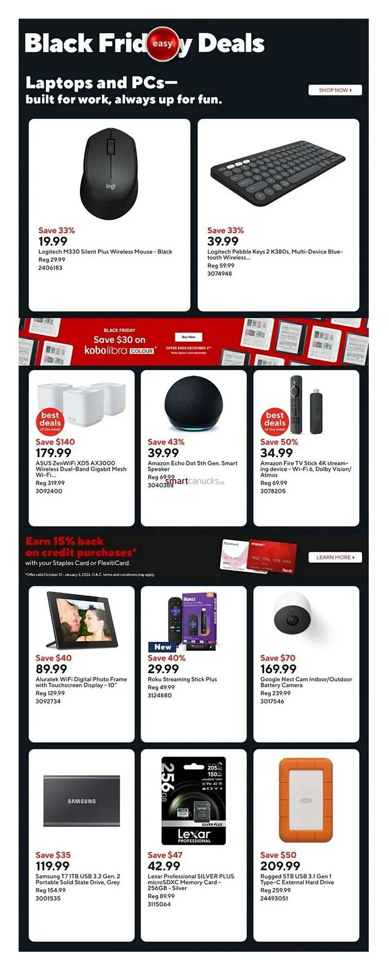 Staples flyer from November 20 to November 27 2025 - flyer page 8