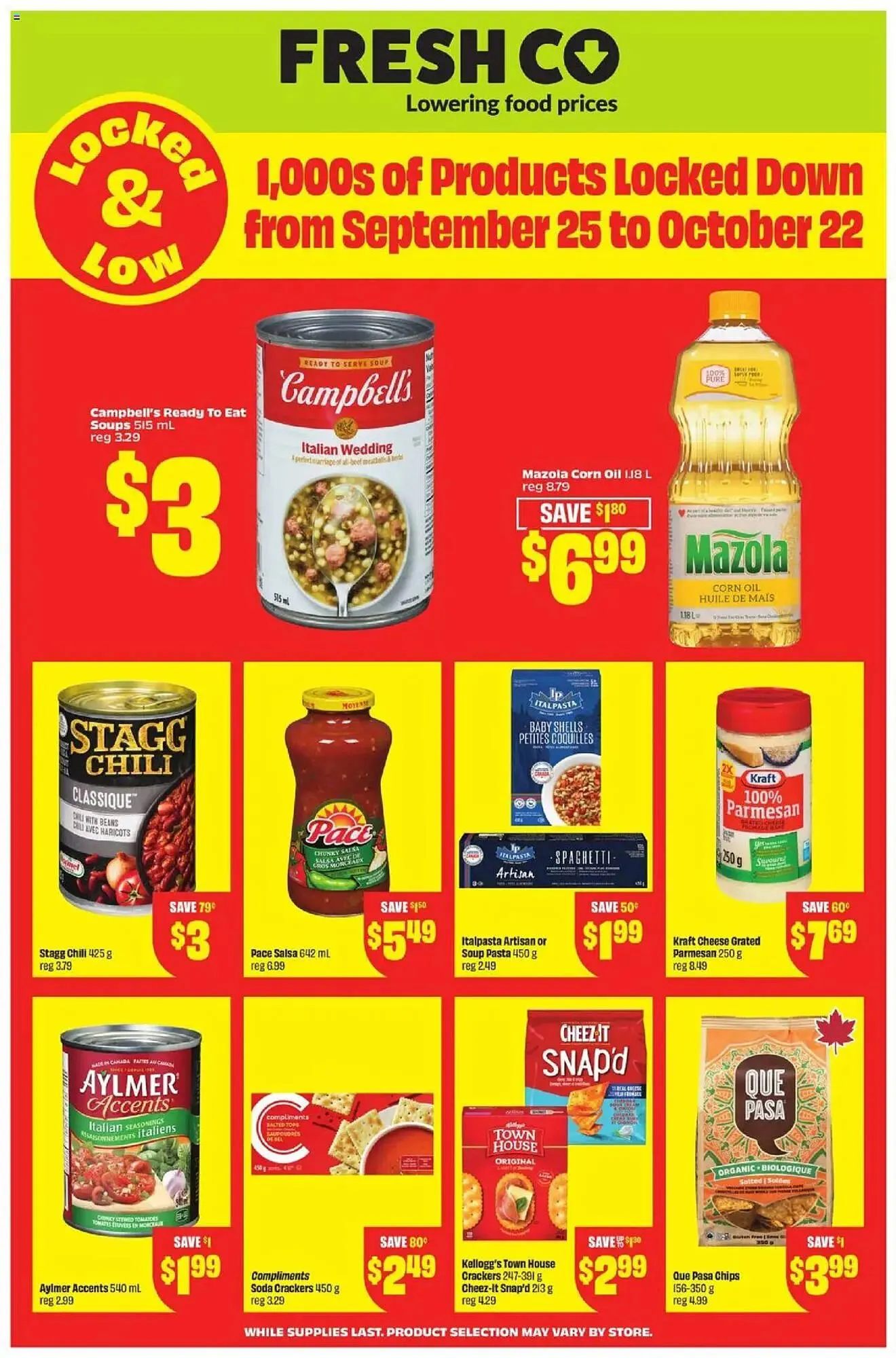 FreshCo flyer from September 25 to October 23 2025 - flyer page 3