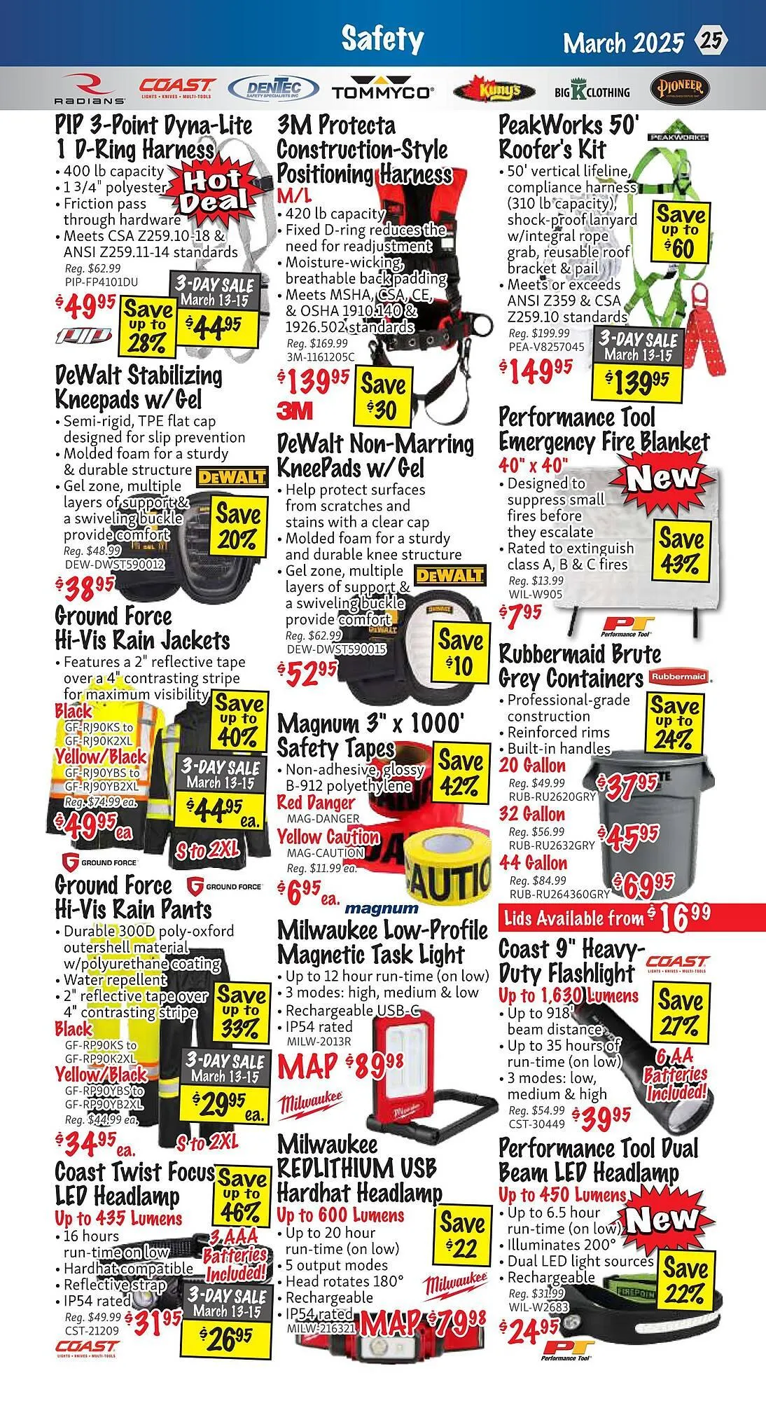 KMS Tools flyer from March 1 to March 31 2025 - flyer page 25