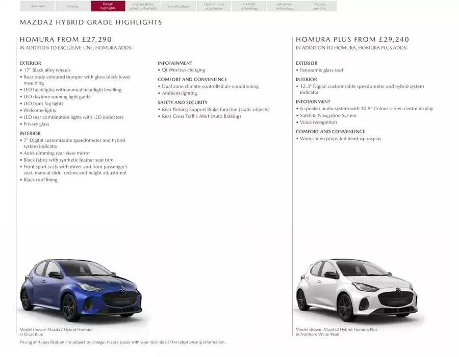 Mazda2 HYBRID from February 21 to February 21 2026 - flyer page 8