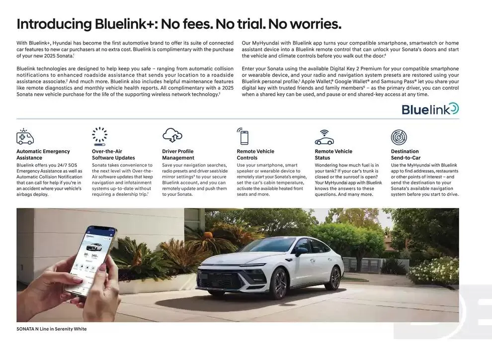 Hyundai Sonata 2025 from March 5 to March 5 2026 - flyer page 12