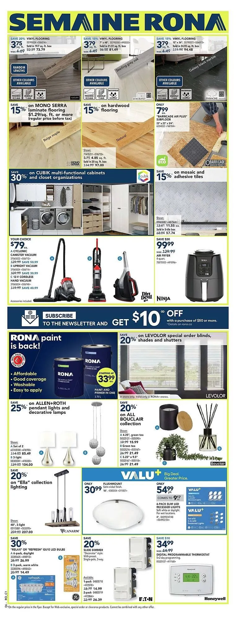 RONA flyer from April 3 to April 17 2025 - flyer page 10