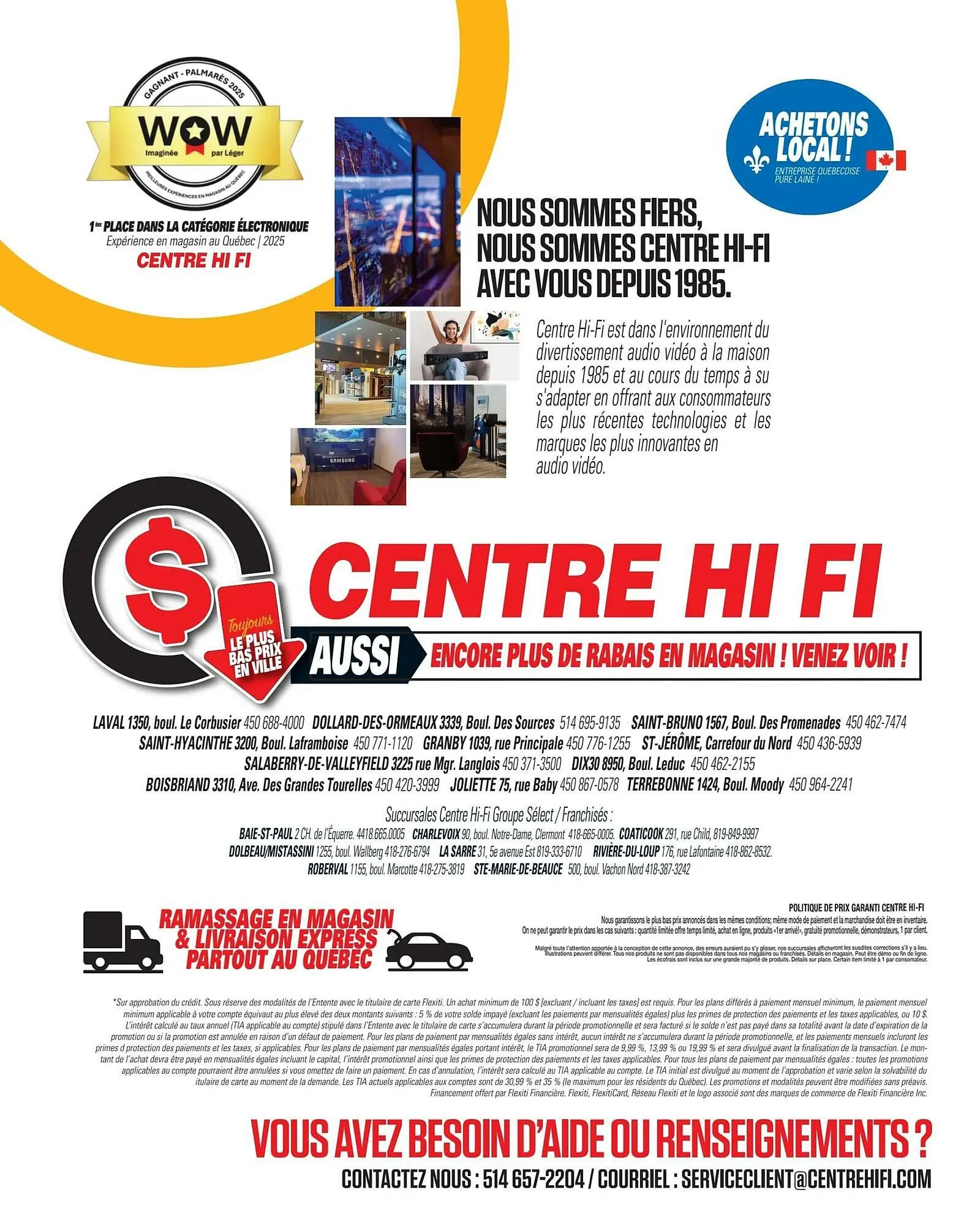 Centre Hi-Fi flyer from April 25 to May 1 2025 - flyer page 84