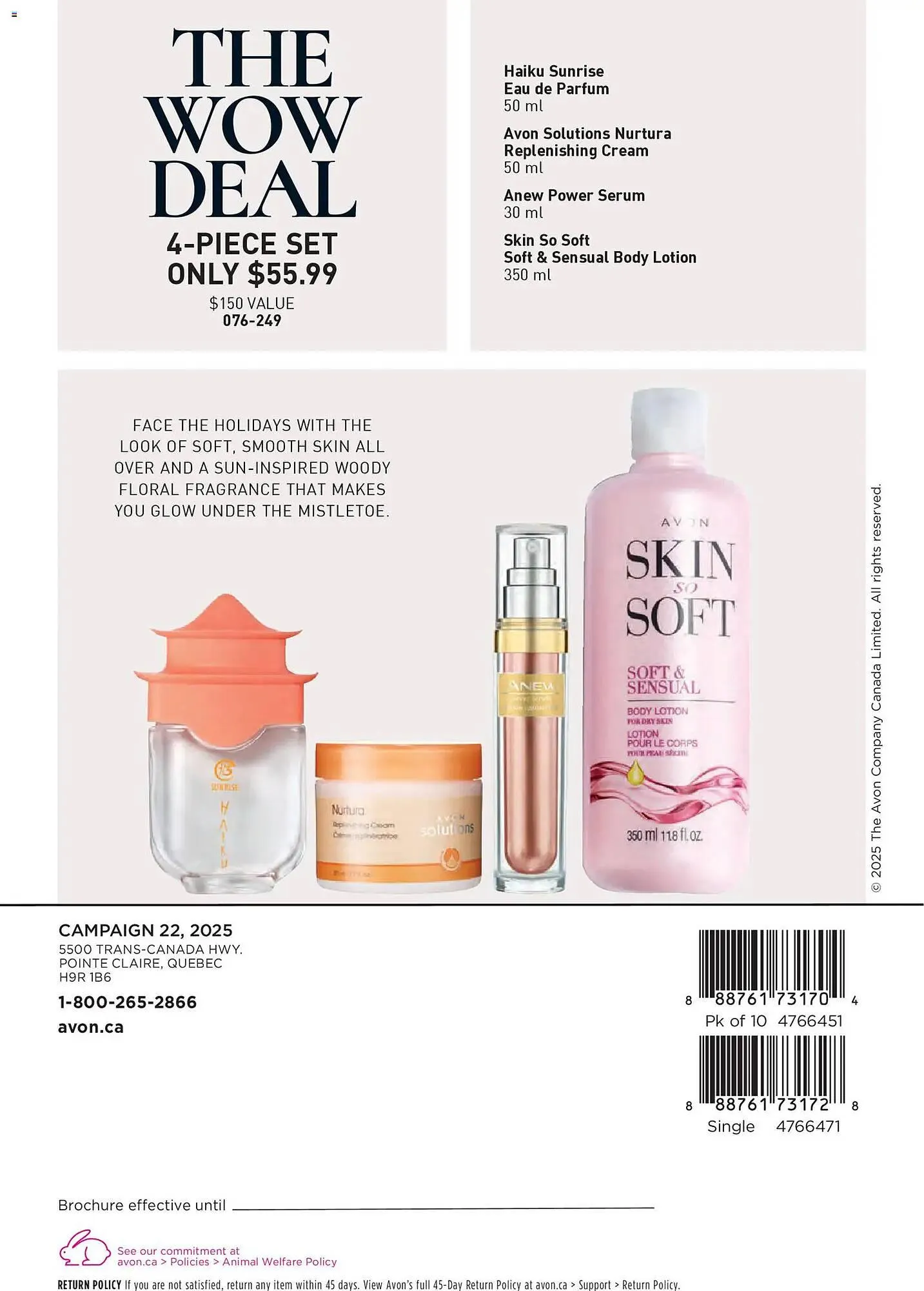 AVON flyer from October 23 to November 6 2025 - flyer page 164