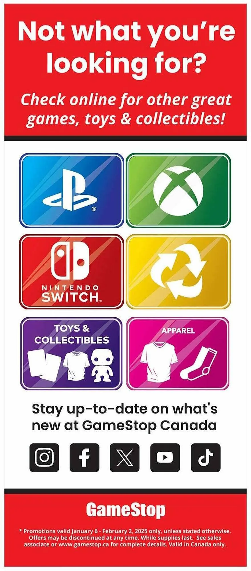GameStop flyer from January 5 to January 12 2025 - flyer page 7
