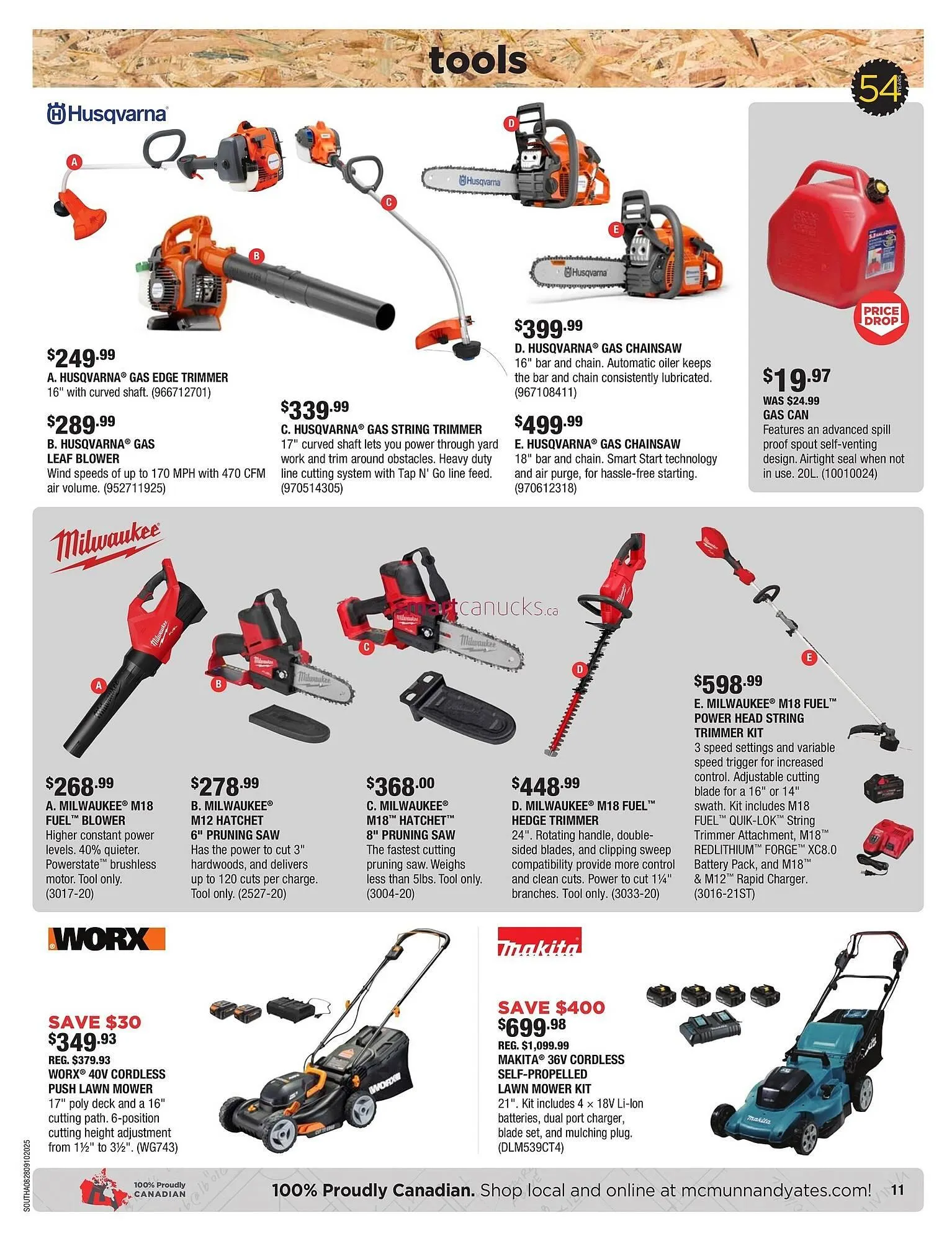 McMunn & Yates Building Supplies flyer from August 28 to September 3 2025 - flyer page 11