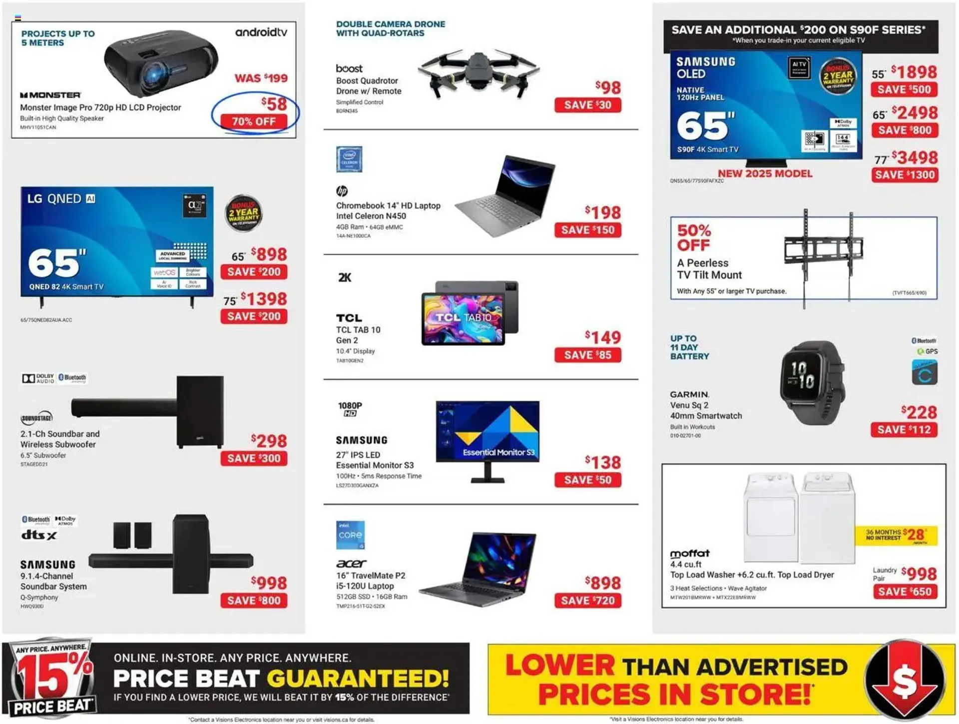 Visions Electronics flyer from July 25 to August 1 2025 - flyer page 4