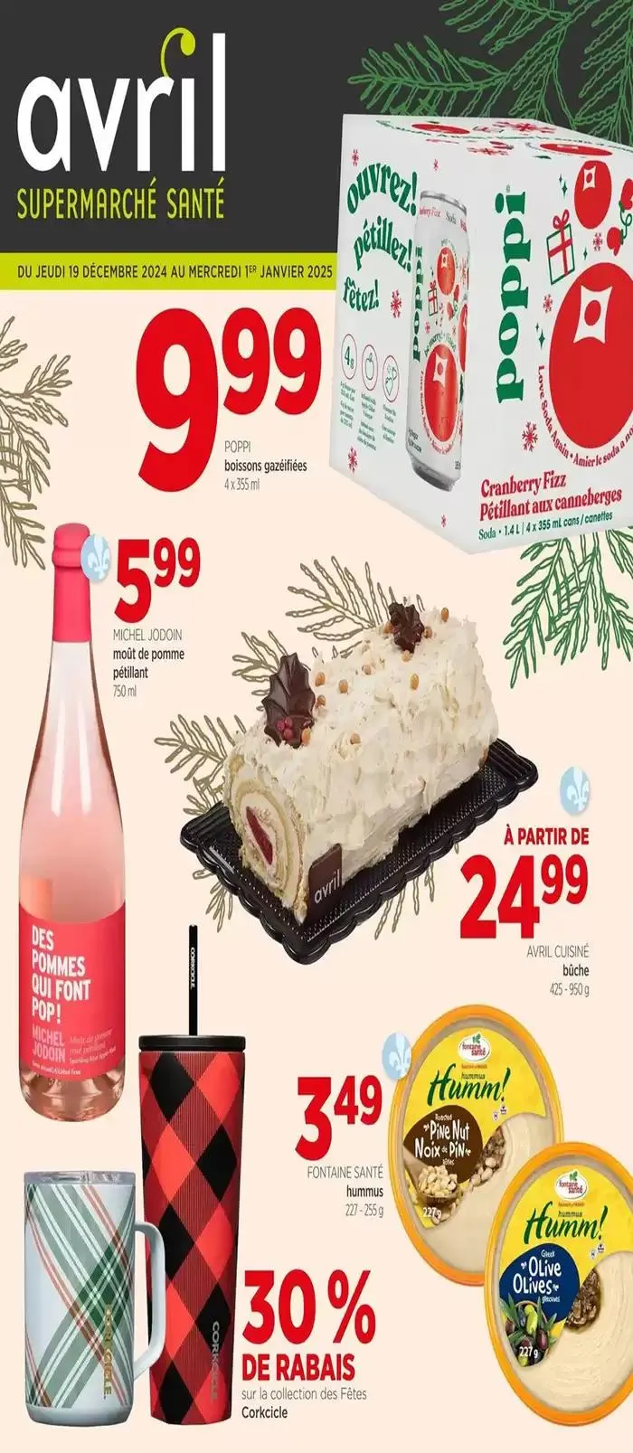 Current deals and offers from December 19 to January 1 2025 - flyer page 1