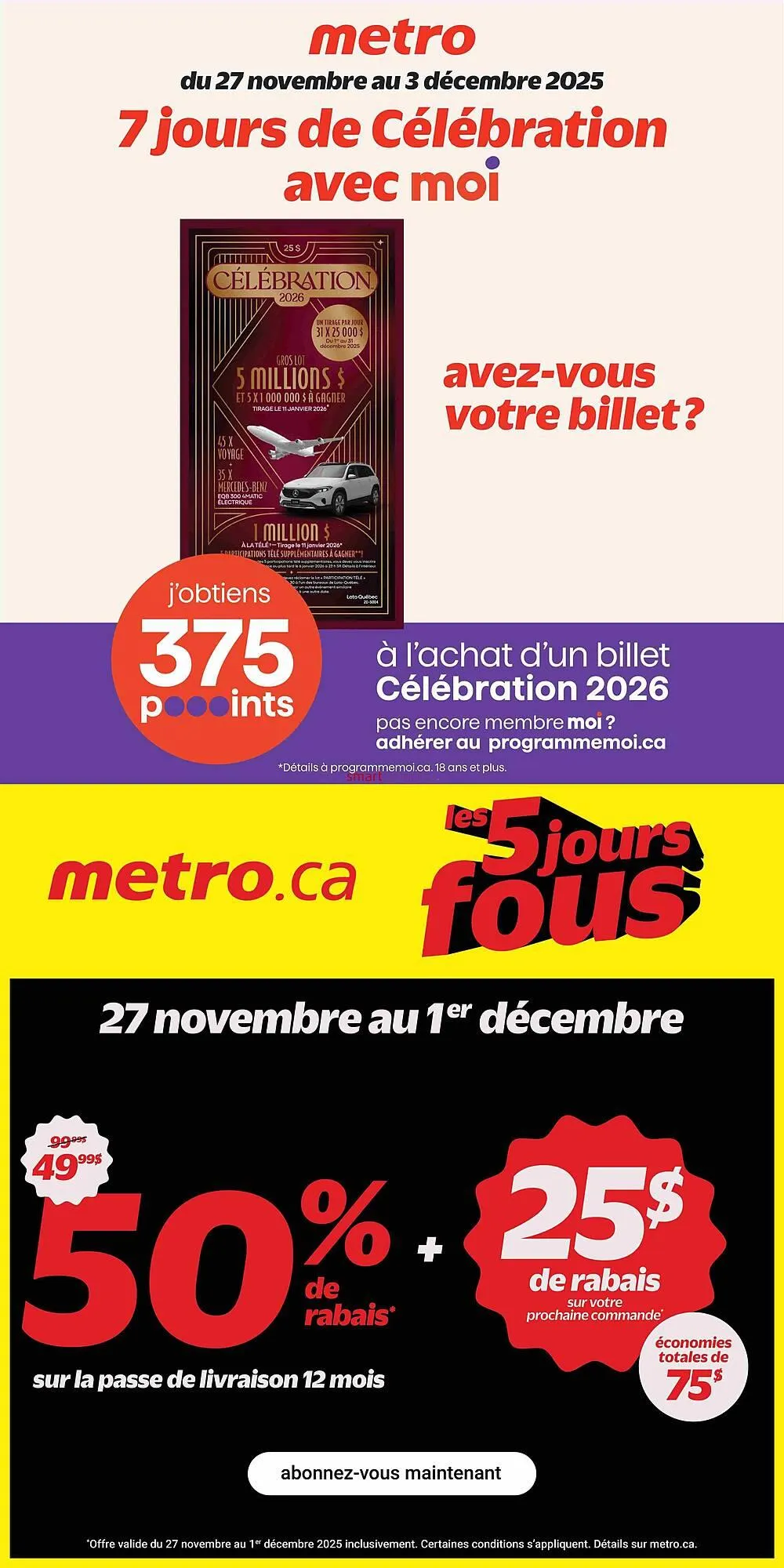Metro flyer from November 27 to December 3 2025 - flyer page 4