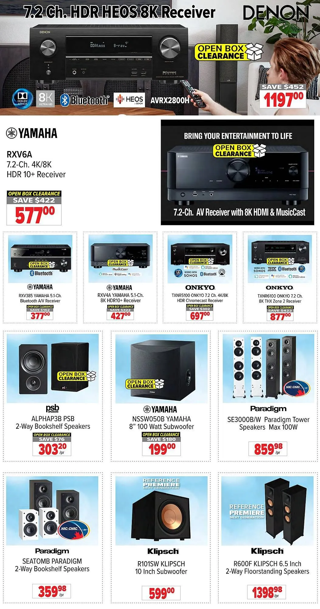 2001 Audio Video flyer from January 16 to January 22 2026 - flyer page 4